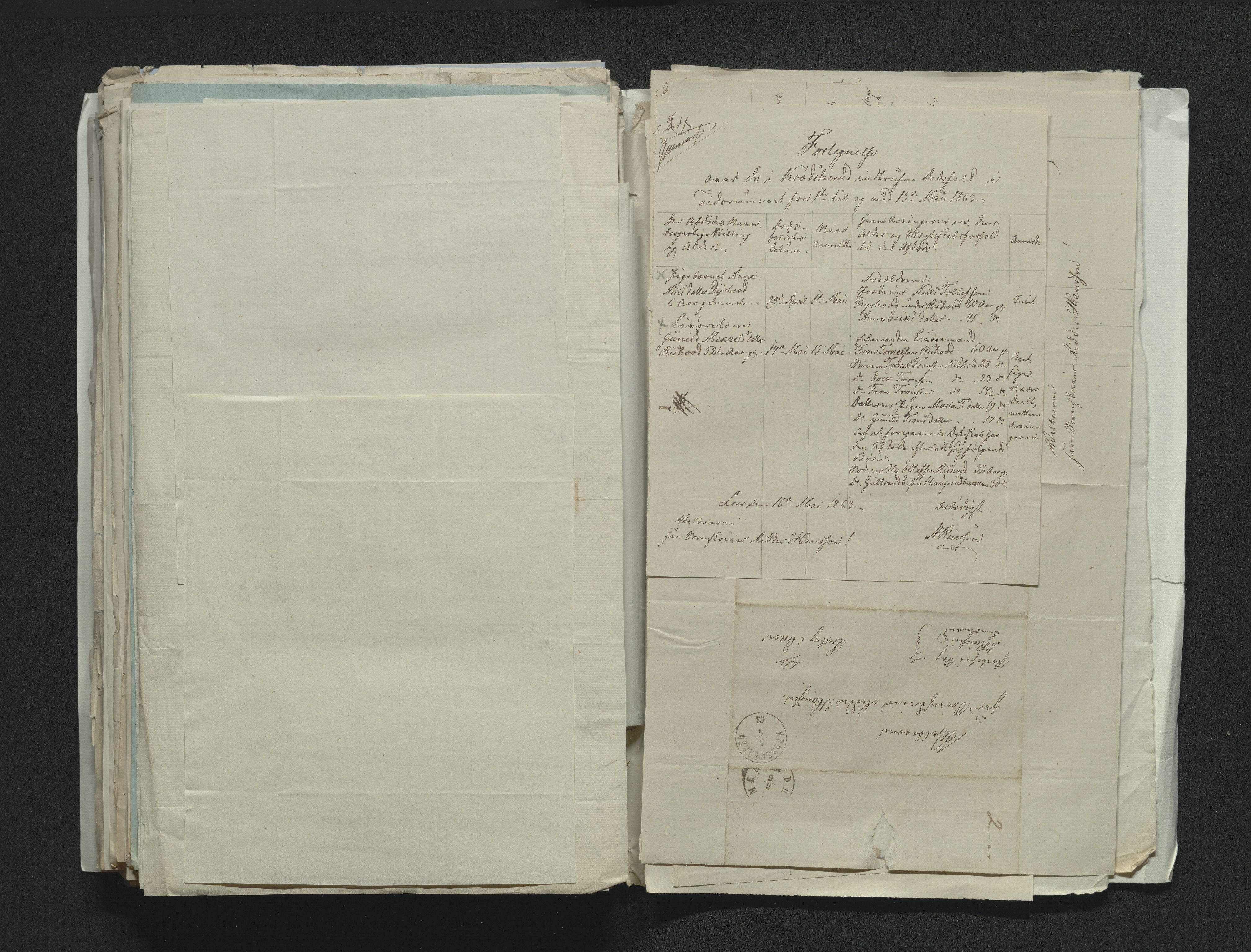 Eiker, Modum og Sigdal sorenskriveri, AV/SAKO-A-123/H/Ha/Hab/L0011: Dødsfallsmeldinger, 1862-1865, p. 324