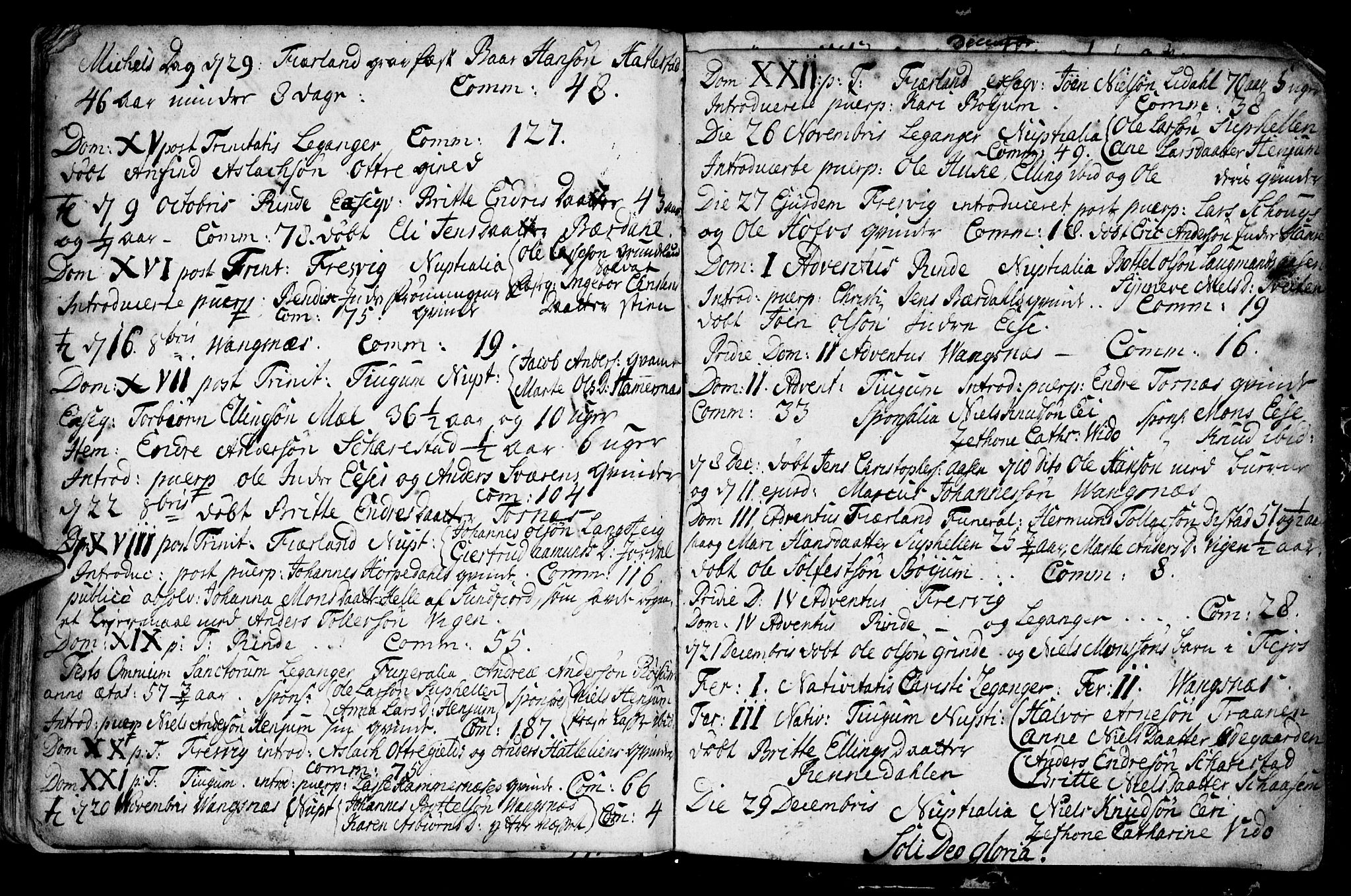 Leikanger sokneprestembete, SAB/A-81001: Parish register (official) no. A 1, 1690-1734, p. 356