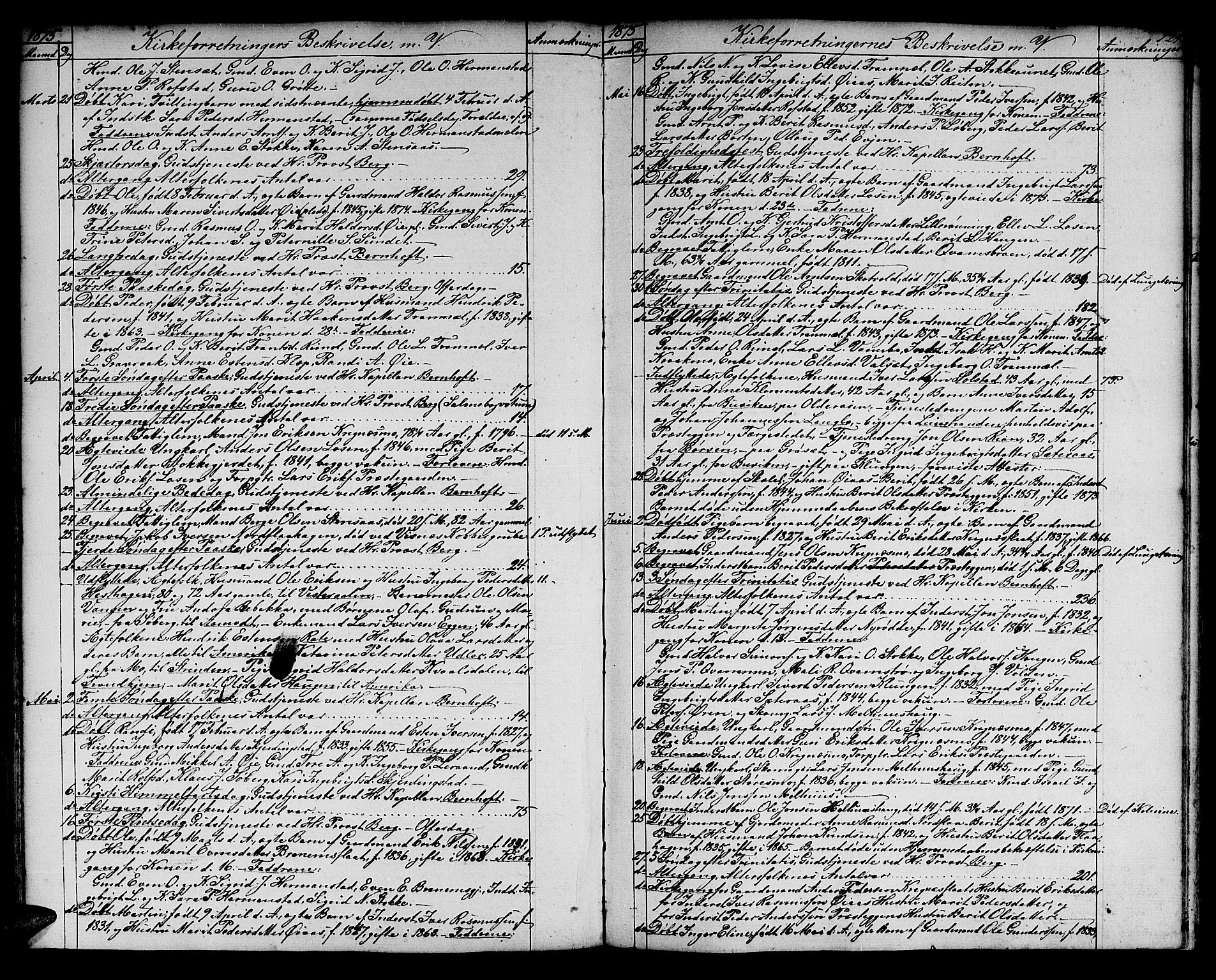 Ministerialprotokoller, klokkerbøker og fødselsregistre - Sør-Trøndelag, SAT/A-1456/691/L1093: Parish register (copy) no. 691C04, 1852-1879, p. 124