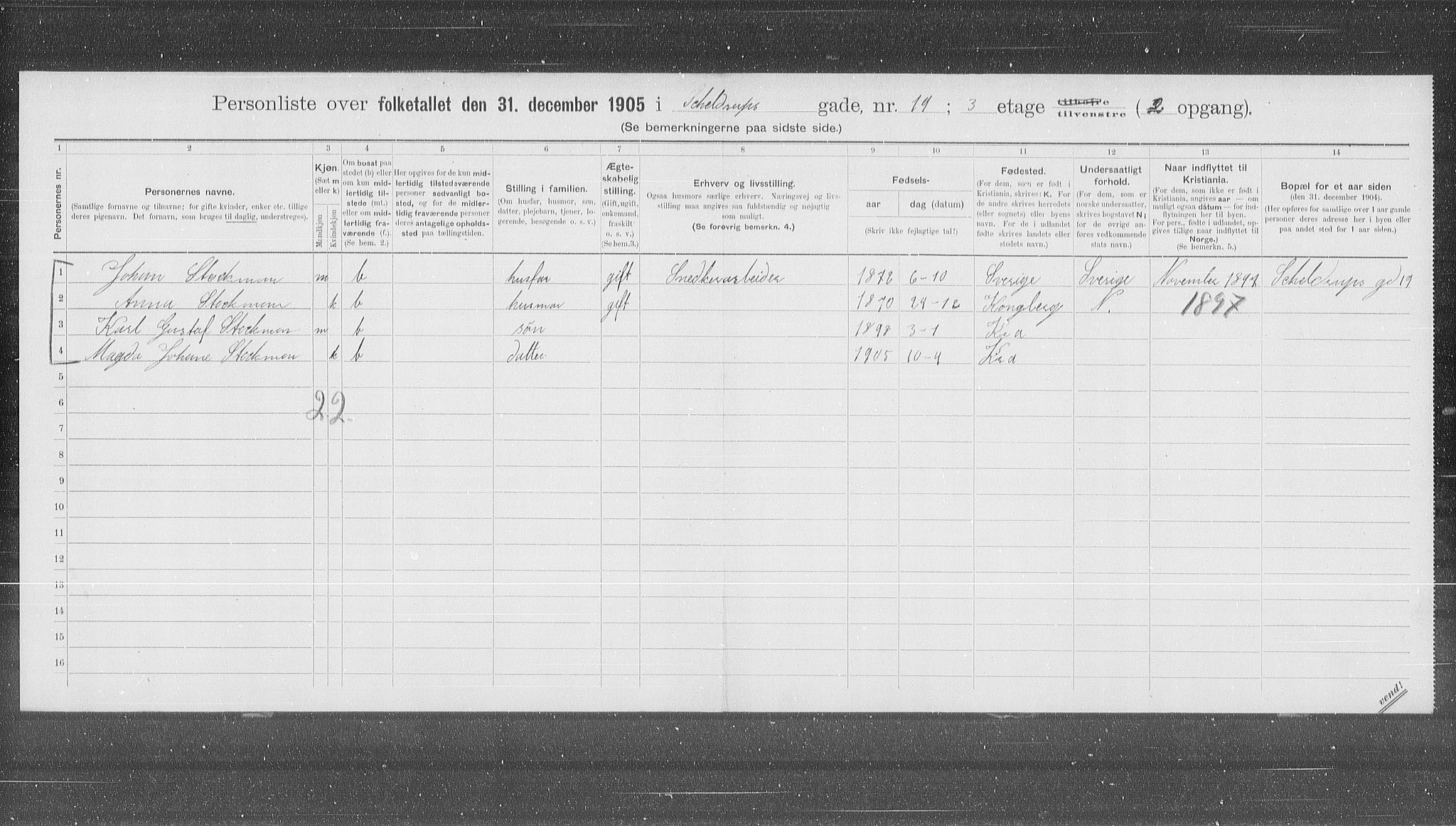 OBA, Municipal Census 1905 for Kristiania, 1905, p. 49880