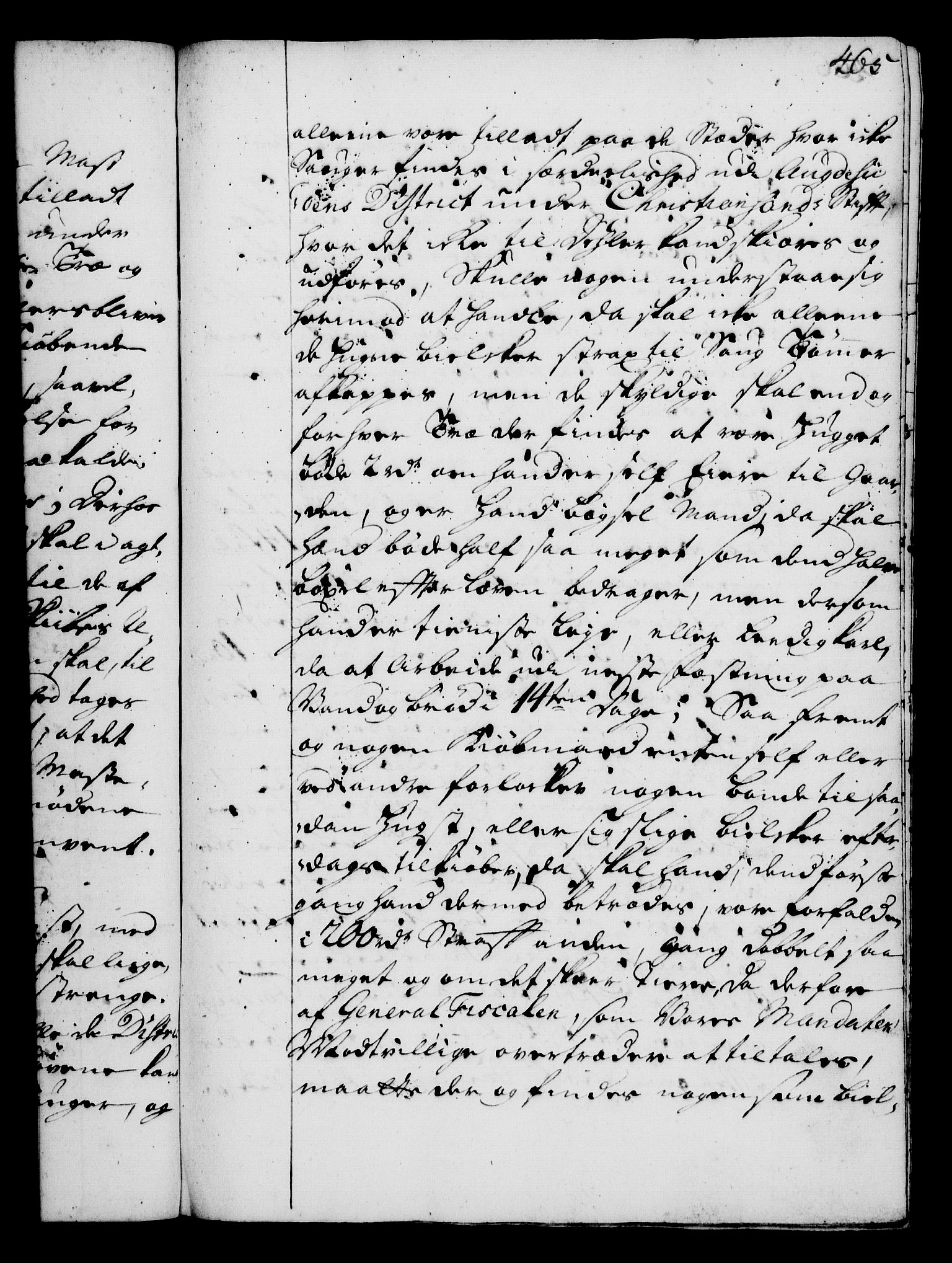 Rentekammeret, Kammerkanselliet, AV/RA-EA-3111/G/Gg/Gga/L0002: Norsk ekspedisjonsprotokoll med register (merket RK 53.2), 1723-1727, p. 465