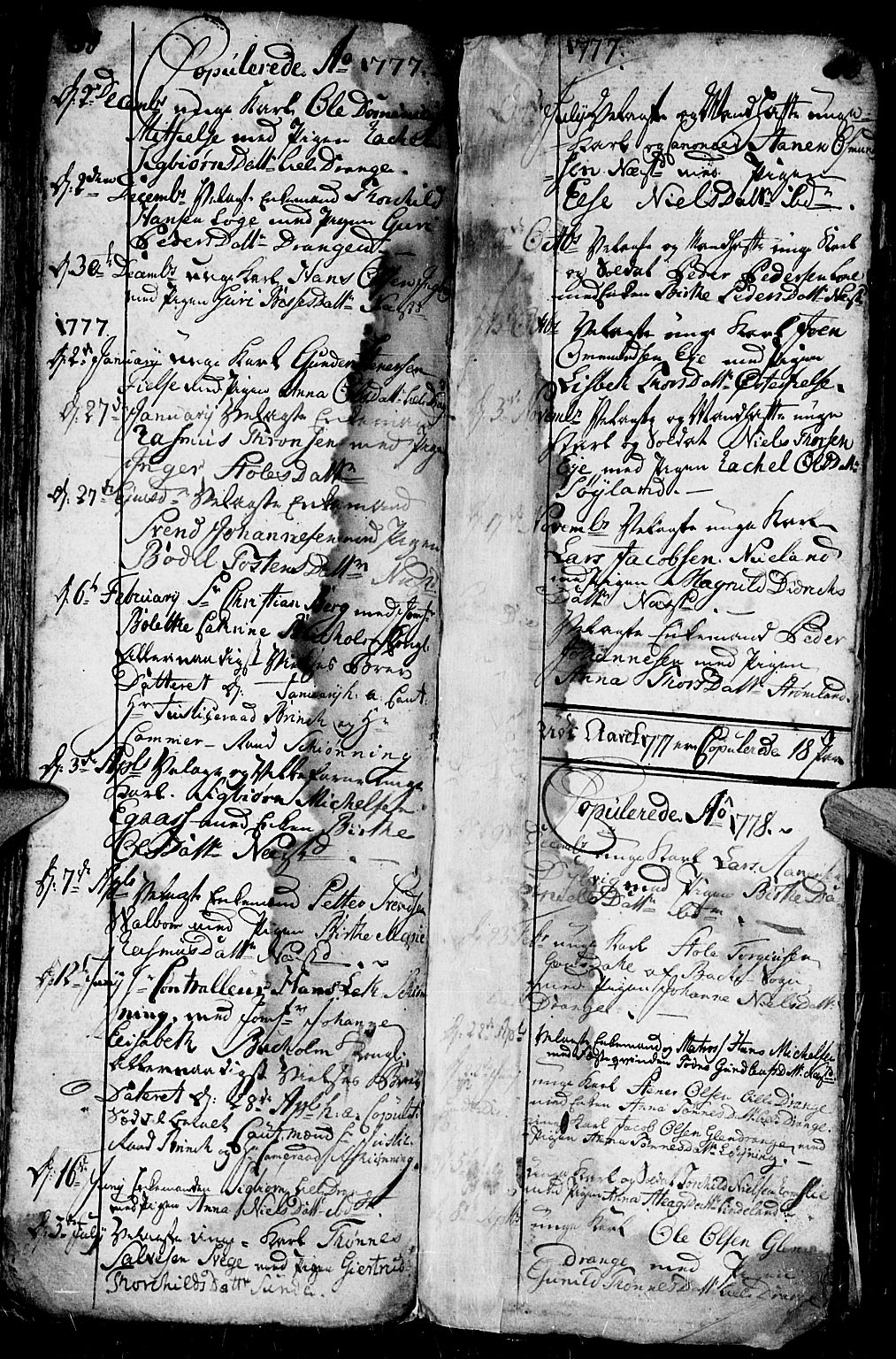 Flekkefjord sokneprestkontor, SAK/1111-0012/F/Fa/Fac/L0001: Parish register (official) no. A 1, 1773-1806, p. 85-86