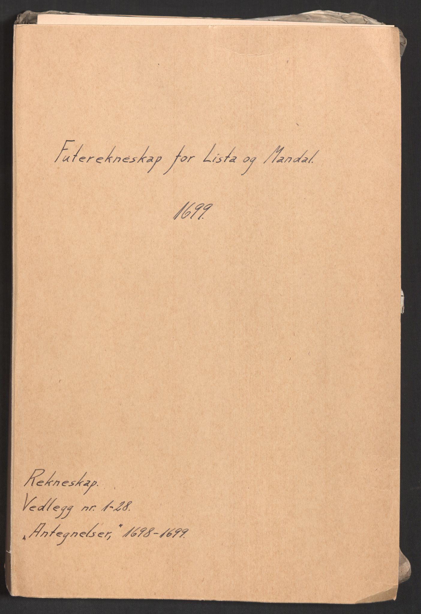 Rentekammeret inntil 1814, Reviderte regnskaper, Fogderegnskap, AV/RA-EA-4092/R43/L2547: Fogderegnskap Lista og Mandal, 1698-1699, p. 145