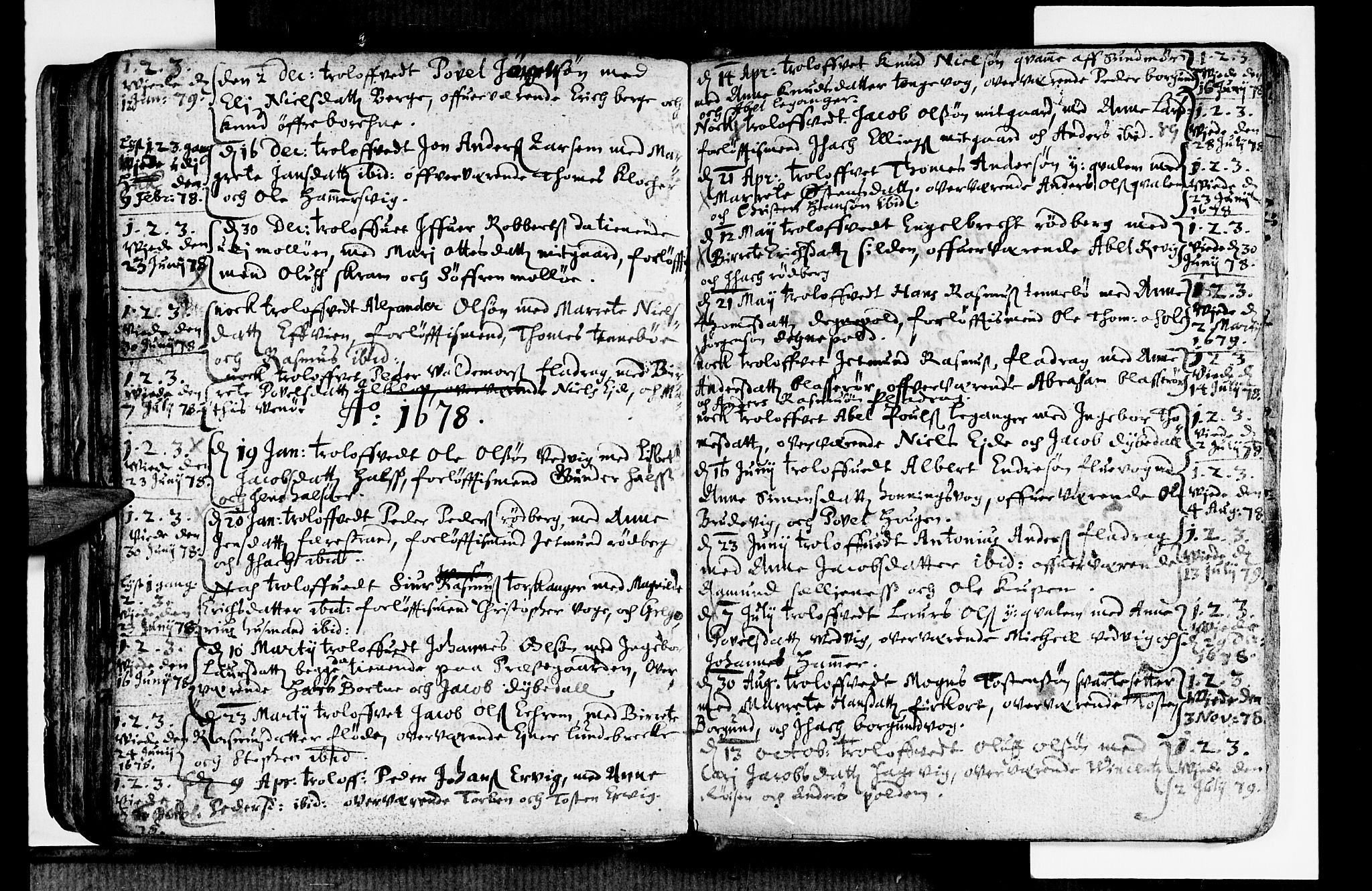 Selje sokneprestembete, AV/SAB-A-99938/H/Ha/Haa/Haaa: Parish register (official) no. A 1, 1668-1696, p. 89