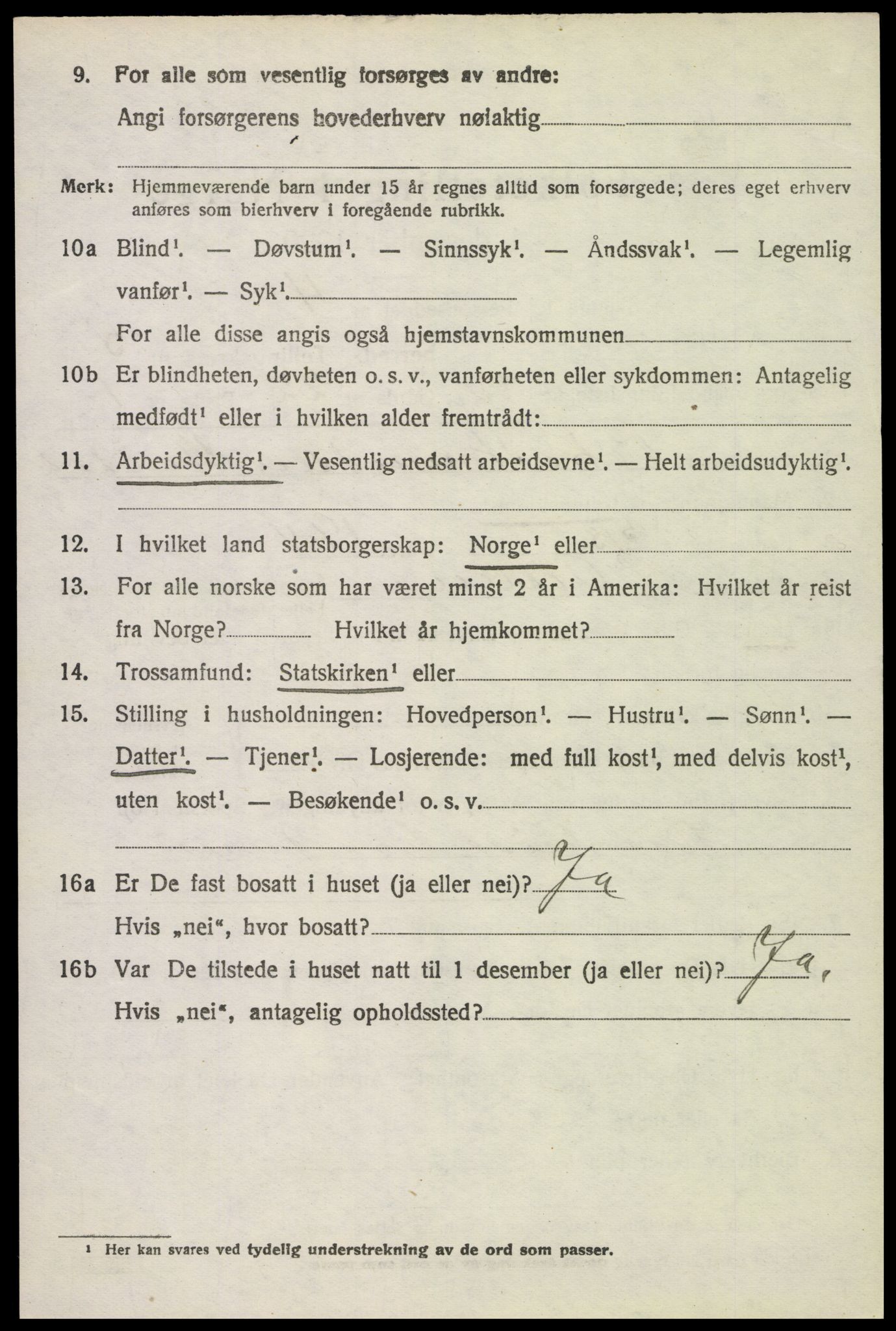 SAH, 1920 census for Sør-Odal, 1920, p. 5032