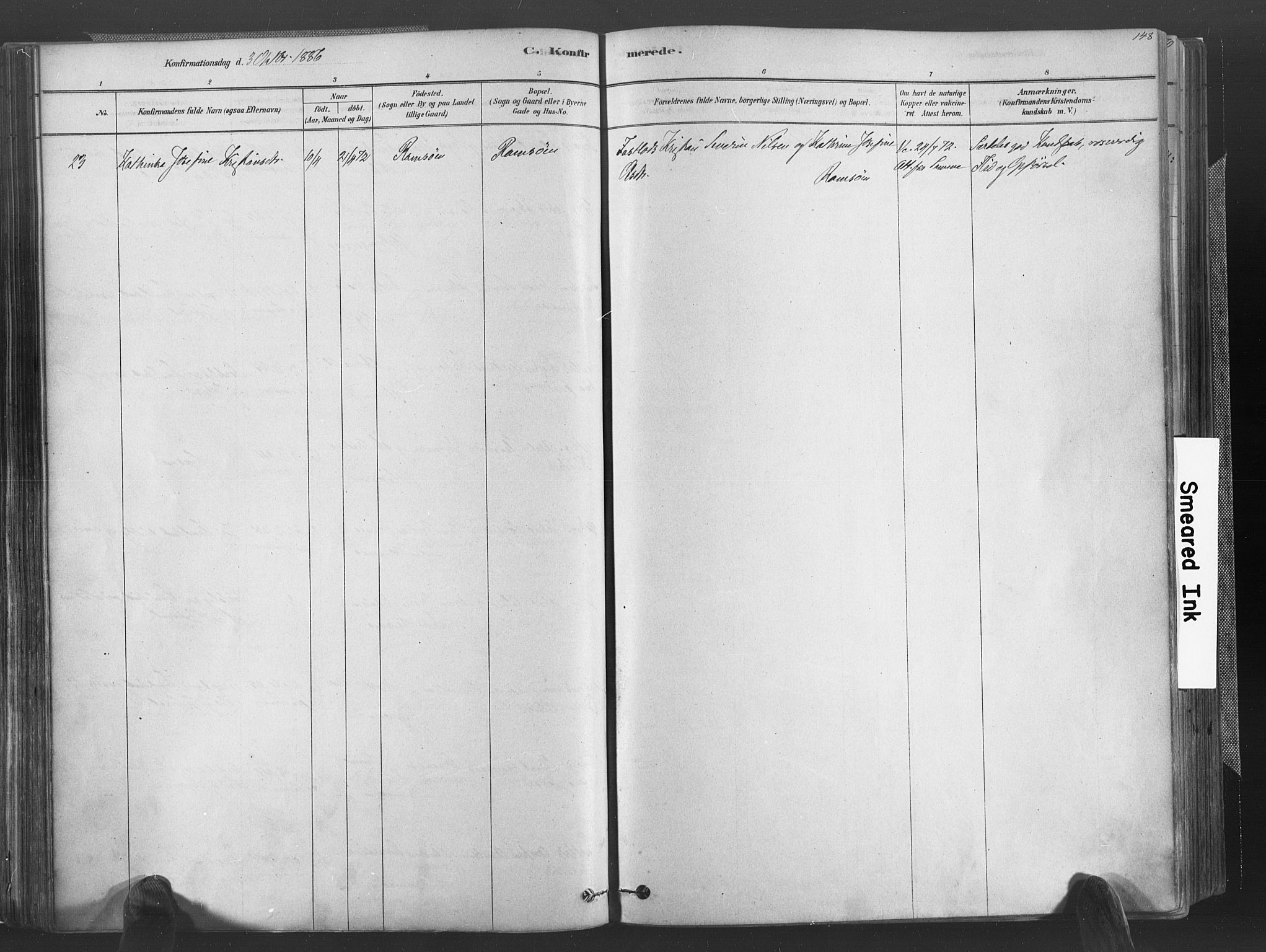 Høvåg sokneprestkontor, SAK/1111-0025/F/Fa/L0005: Parish register (official) no. A 5, 1878-1893, p. 148