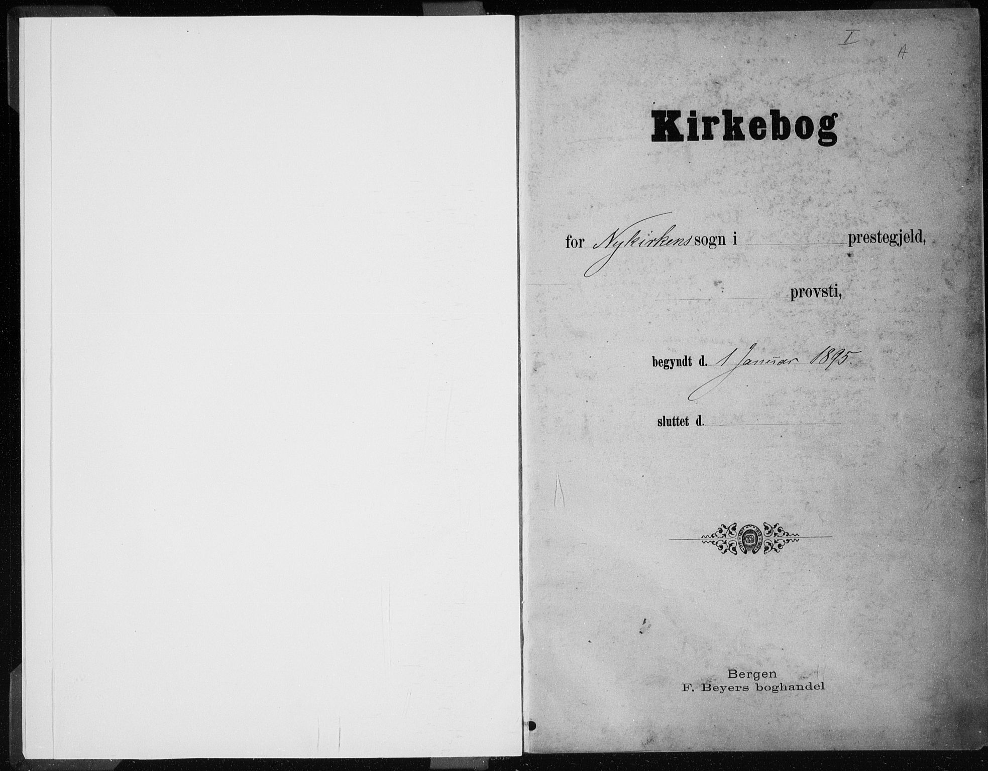 Nykirken Sokneprestembete, SAB/A-77101/H/Haa/L0018: Parish register (official) no. B 6, 1895-1903