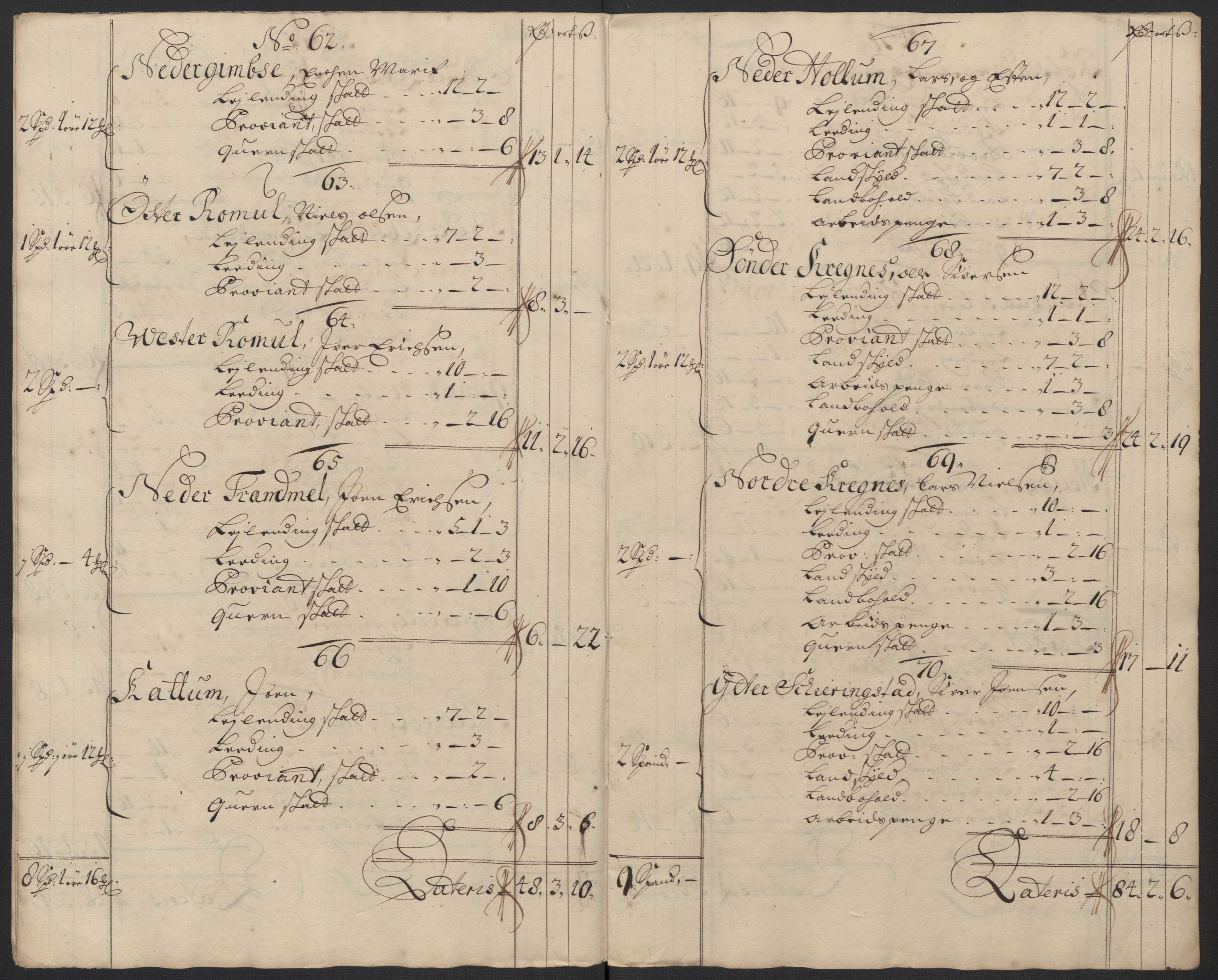 Rentekammeret inntil 1814, Reviderte regnskaper, Fogderegnskap, AV/RA-EA-4092/R60/L3958: Fogderegnskap Orkdal og Gauldal, 1708, p. 348