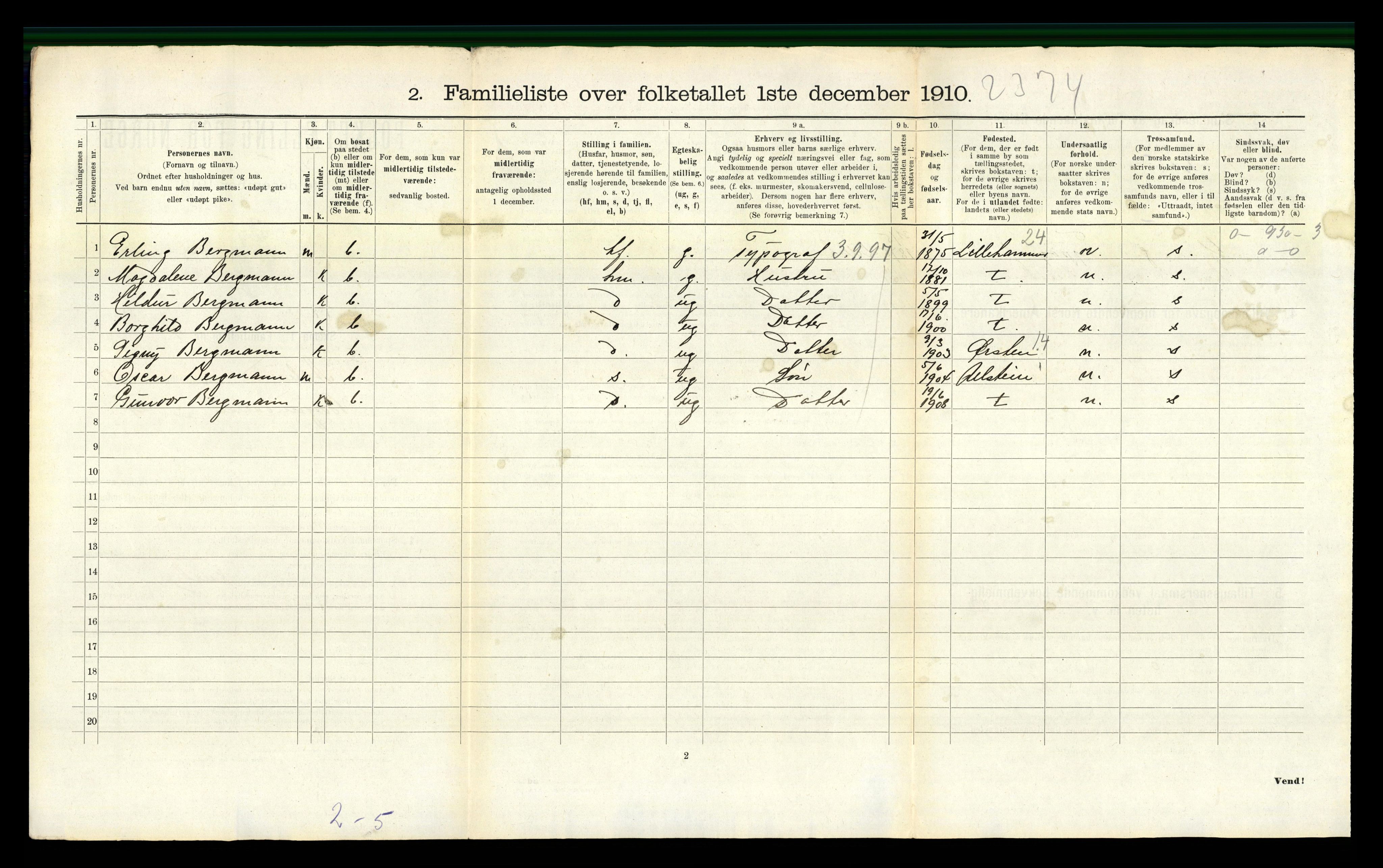 RA, 1910 census for Ålesund, 1910, p. 6554