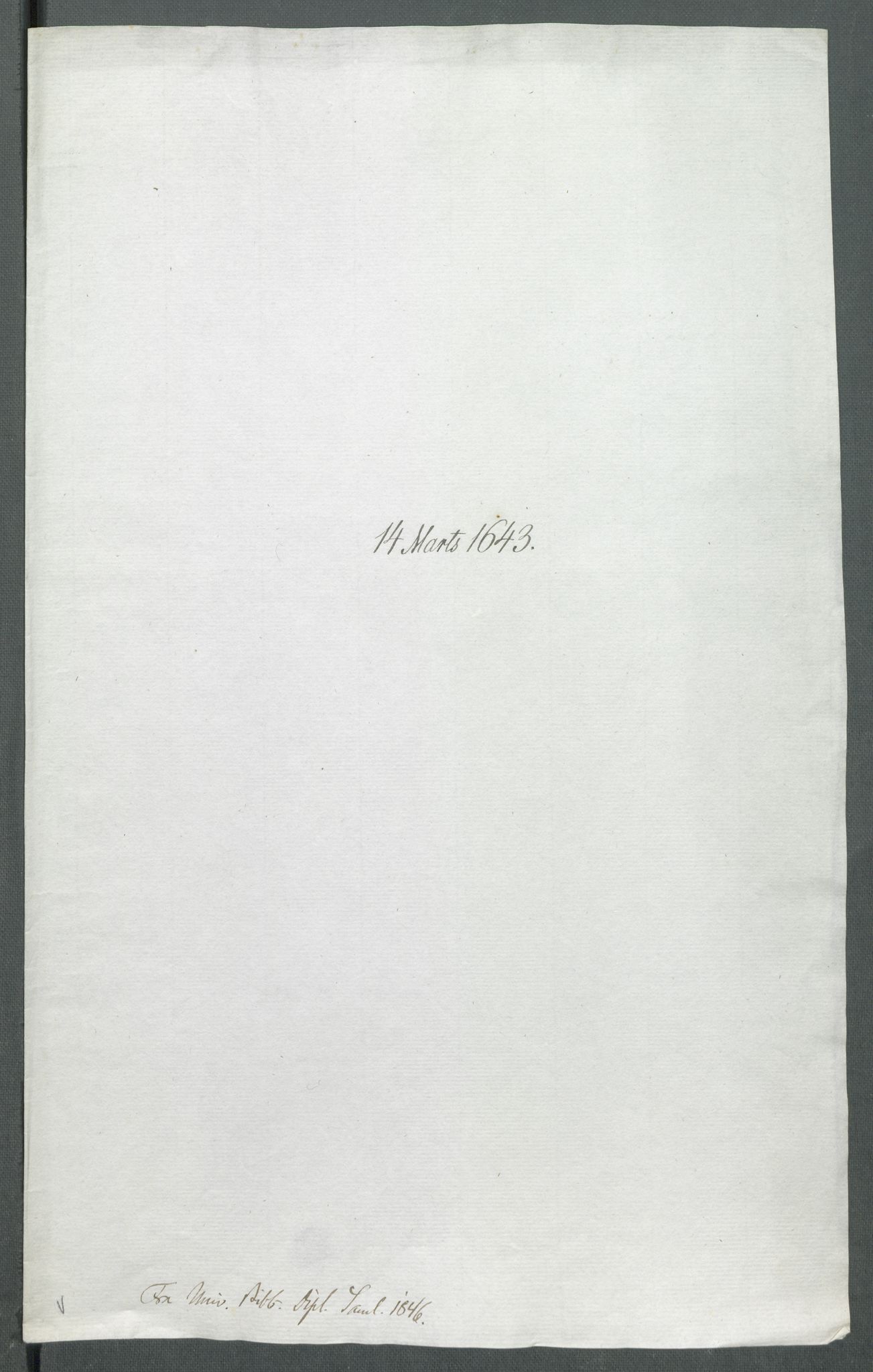 Riksarkivets diplomsamling, AV/RA-EA-5965/F02/L0157: Dokumenter, 1643, p. 33
