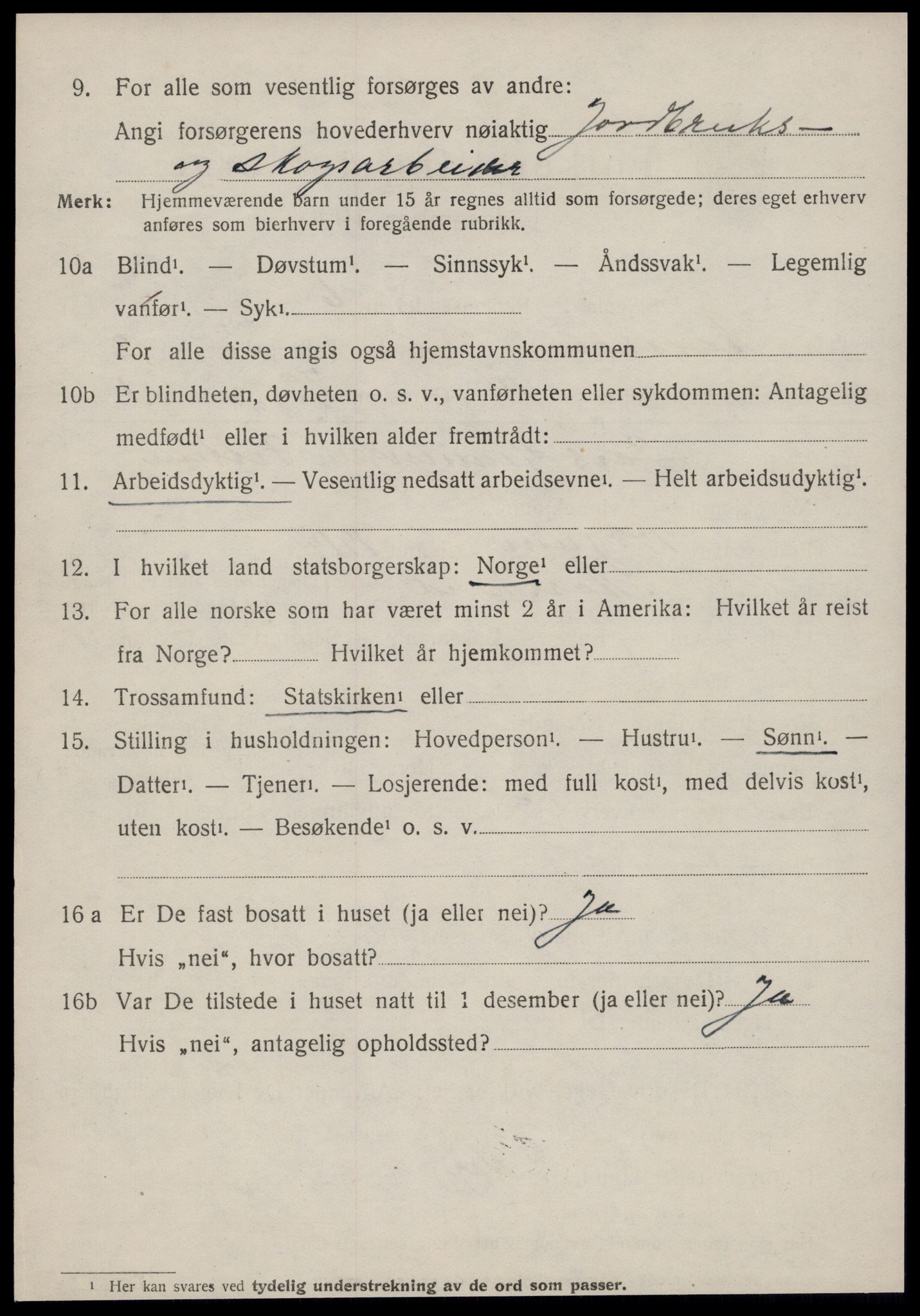 SAT, 1920 census for Åsskard, 1920, p. 1738