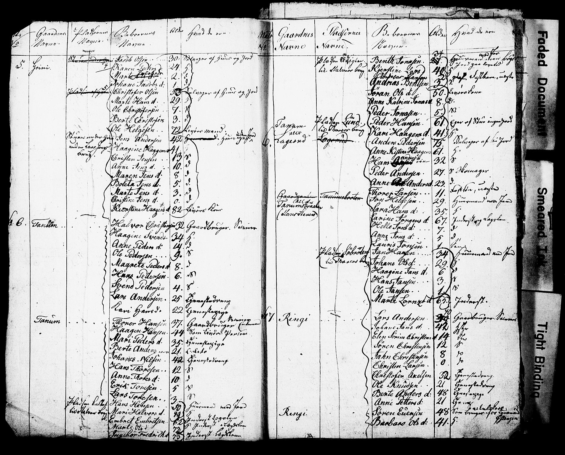 SAO, Census 1825 for Asker, 1825, p. 87