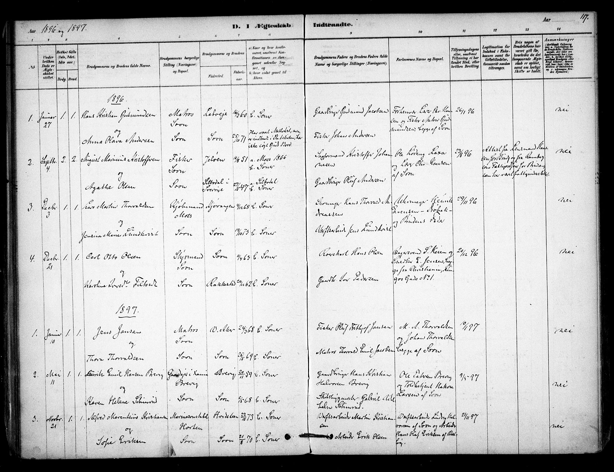Vestby prestekontor Kirkebøker, AV/SAO-A-10893/F/Fc/L0001: Parish register (official) no. III 1, 1878-1906, p. 117