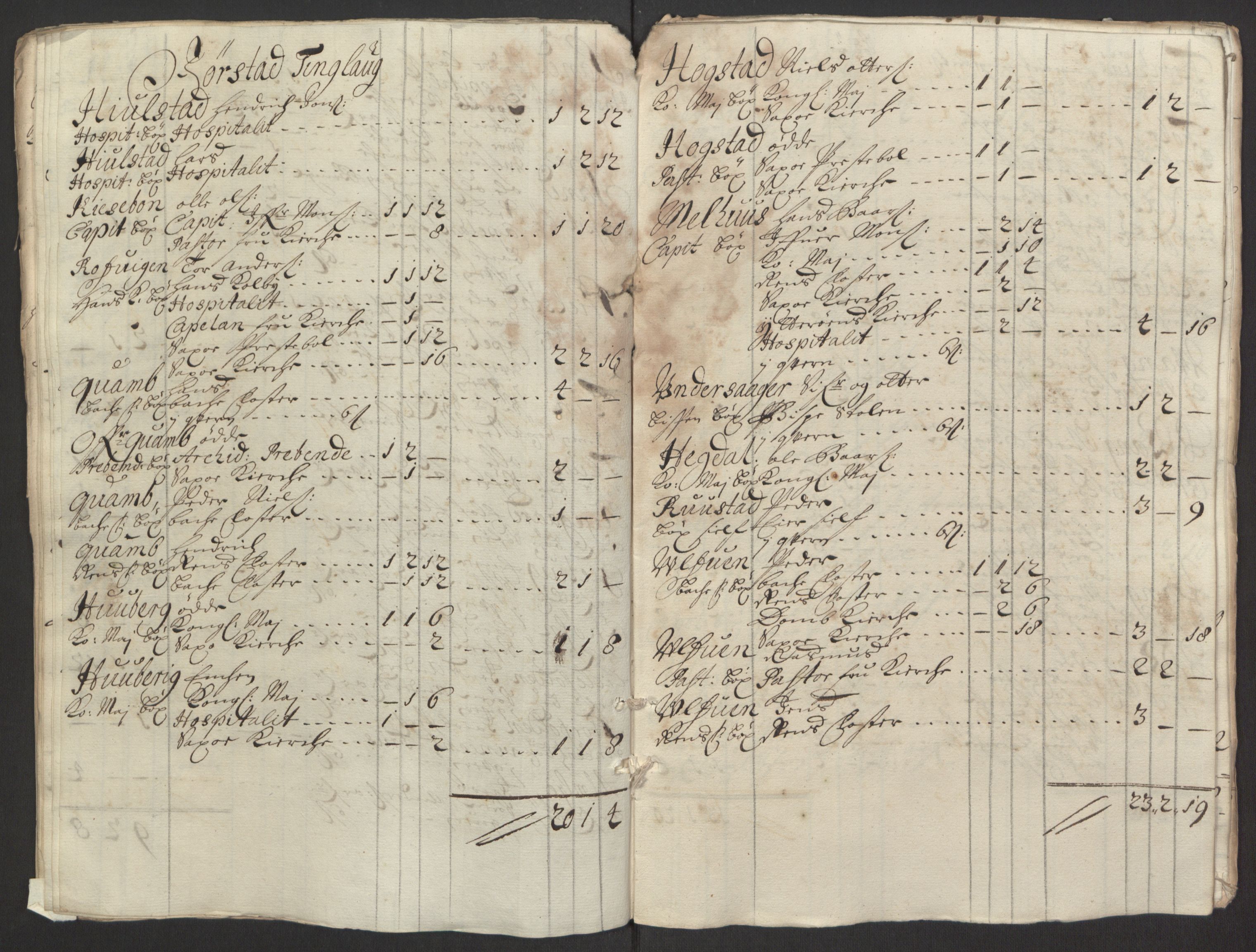 Rentekammeret inntil 1814, Reviderte regnskaper, Fogderegnskap, RA/EA-4092/R63/L4308: Fogderegnskap Inderøy, 1692-1694, p. 41