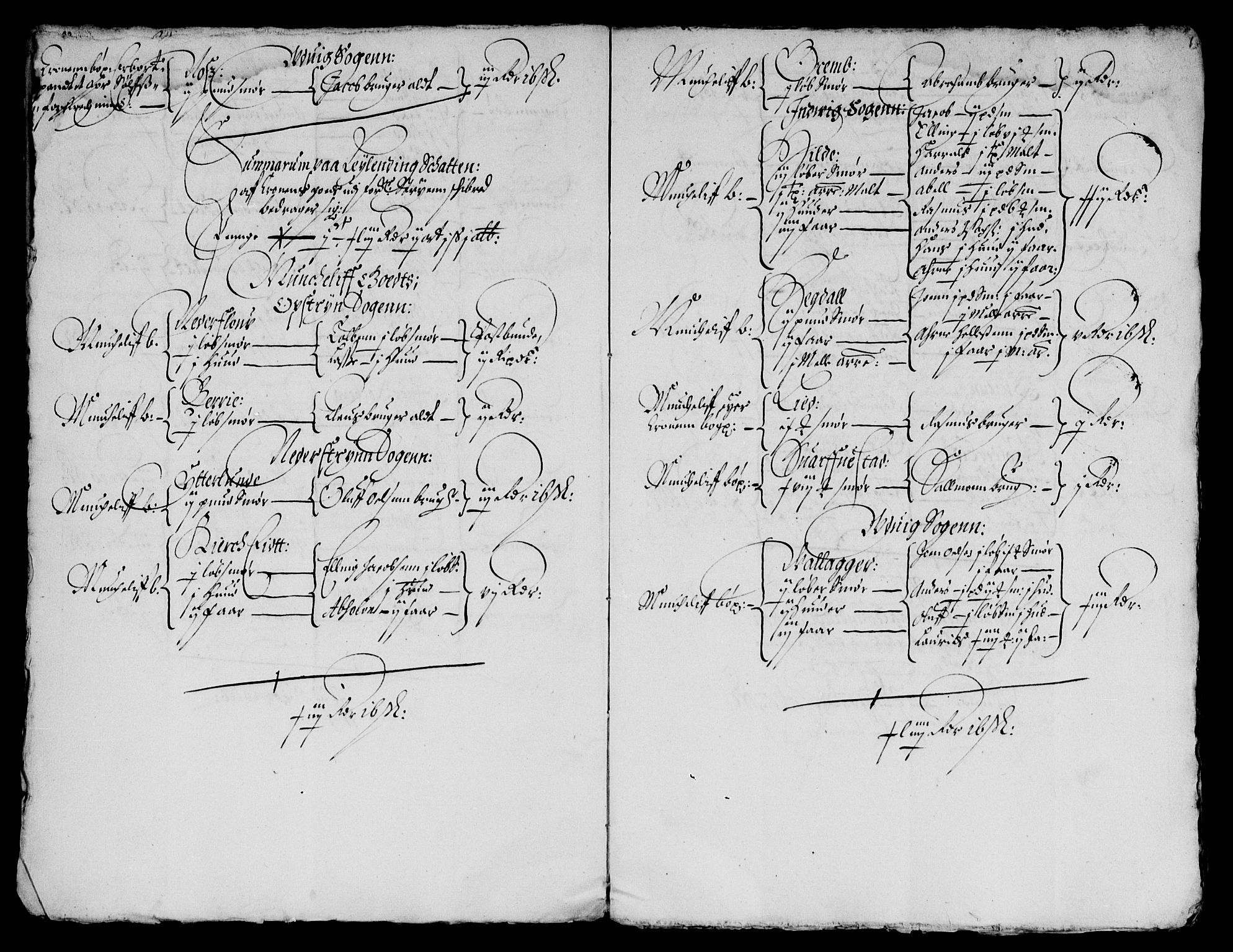 Rentekammeret inntil 1814, Reviderte regnskaper, Lensregnskaper, AV/RA-EA-5023/R/Rb/Rbt/L0148: Bergenhus len, 1660-1661