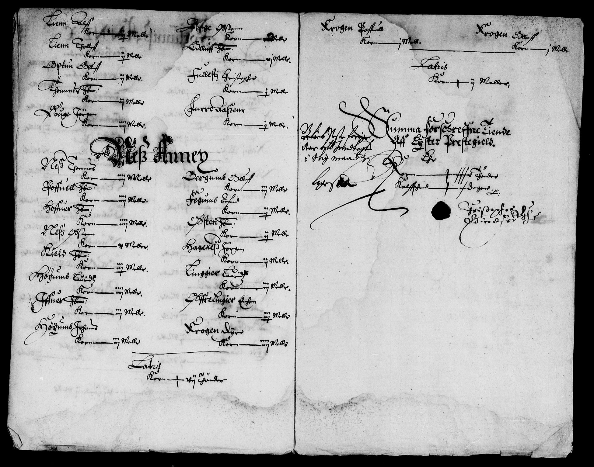 Rentekammeret inntil 1814, Reviderte regnskaper, Lensregnskaper, RA/EA-5023/R/Rb/Rbt/L0148: Bergenhus len, 1660-1661