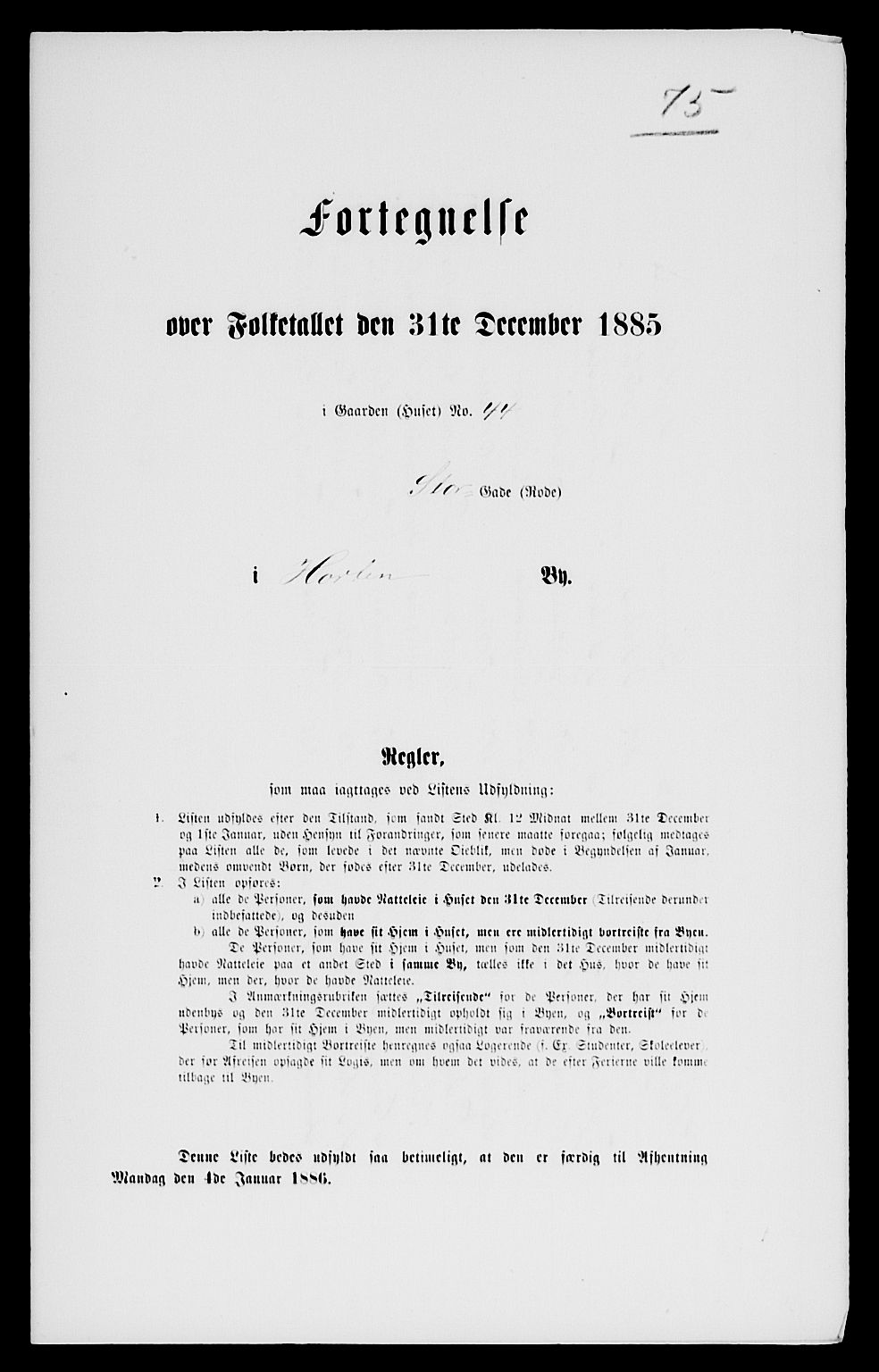 SAKO, 1885 census for 0703 Horten, 1885, p. 150