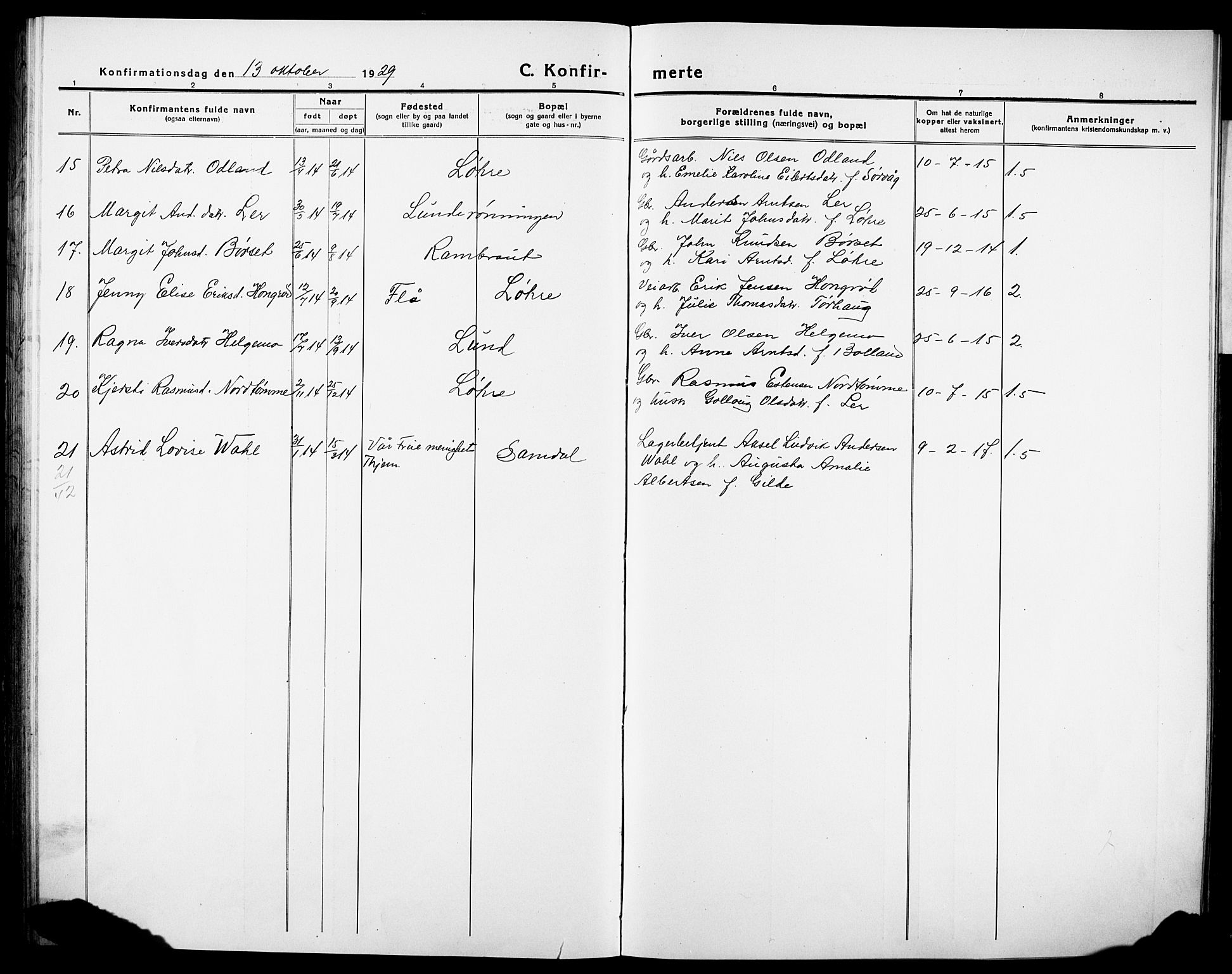 Ministerialprotokoller, klokkerbøker og fødselsregistre - Sør-Trøndelag, AV/SAT-A-1456/692/L1113: Parish register (copy) no. 692C08, 1918-1932