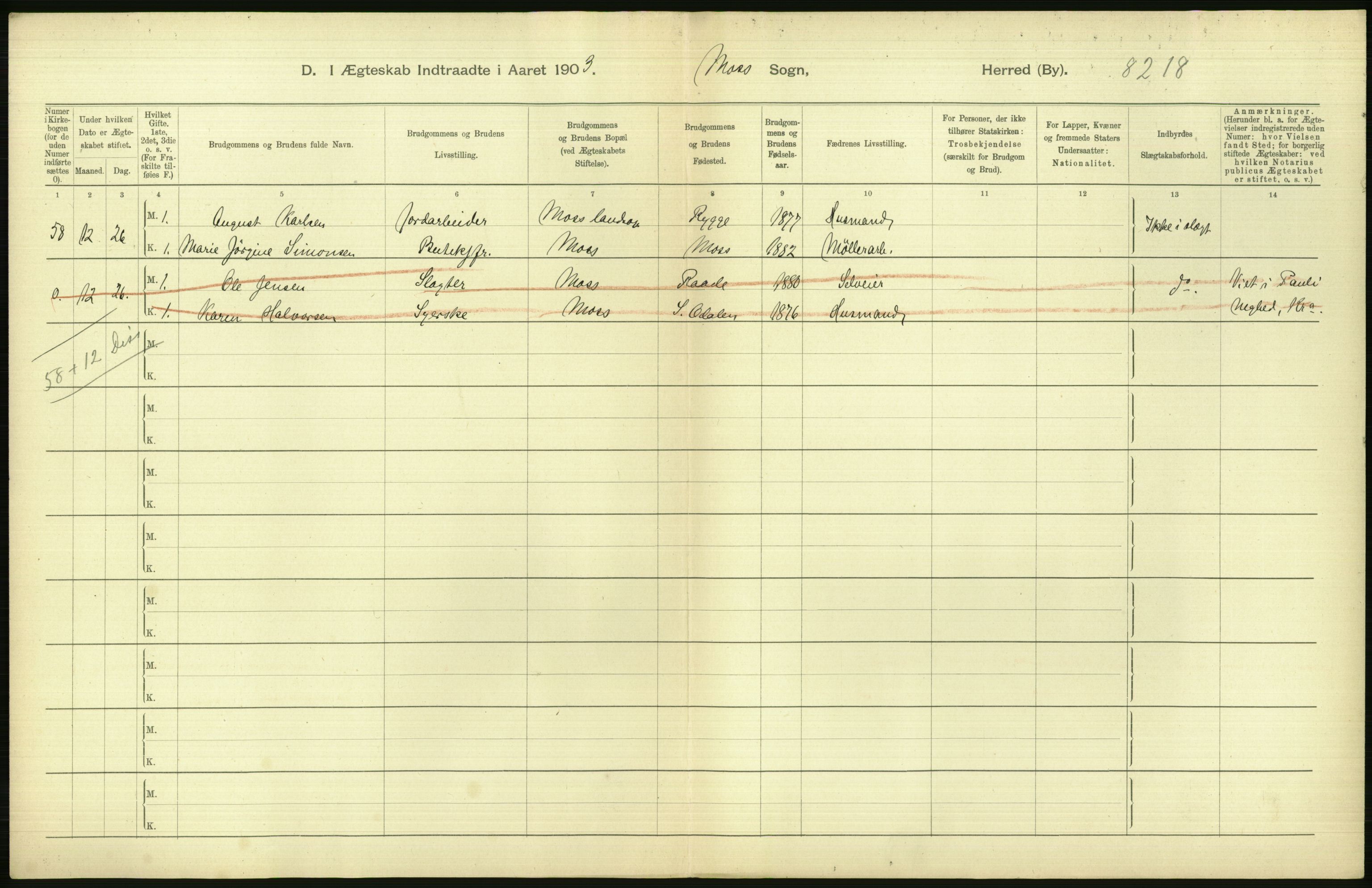 Statistisk sentralbyrå, Sosiodemografiske emner, Befolkning, AV/RA-S-2228/D/Df/Dfa/Dfaa/L0001: Smålenenes amt: Fødte, gifte, døde, 1903, p. 606