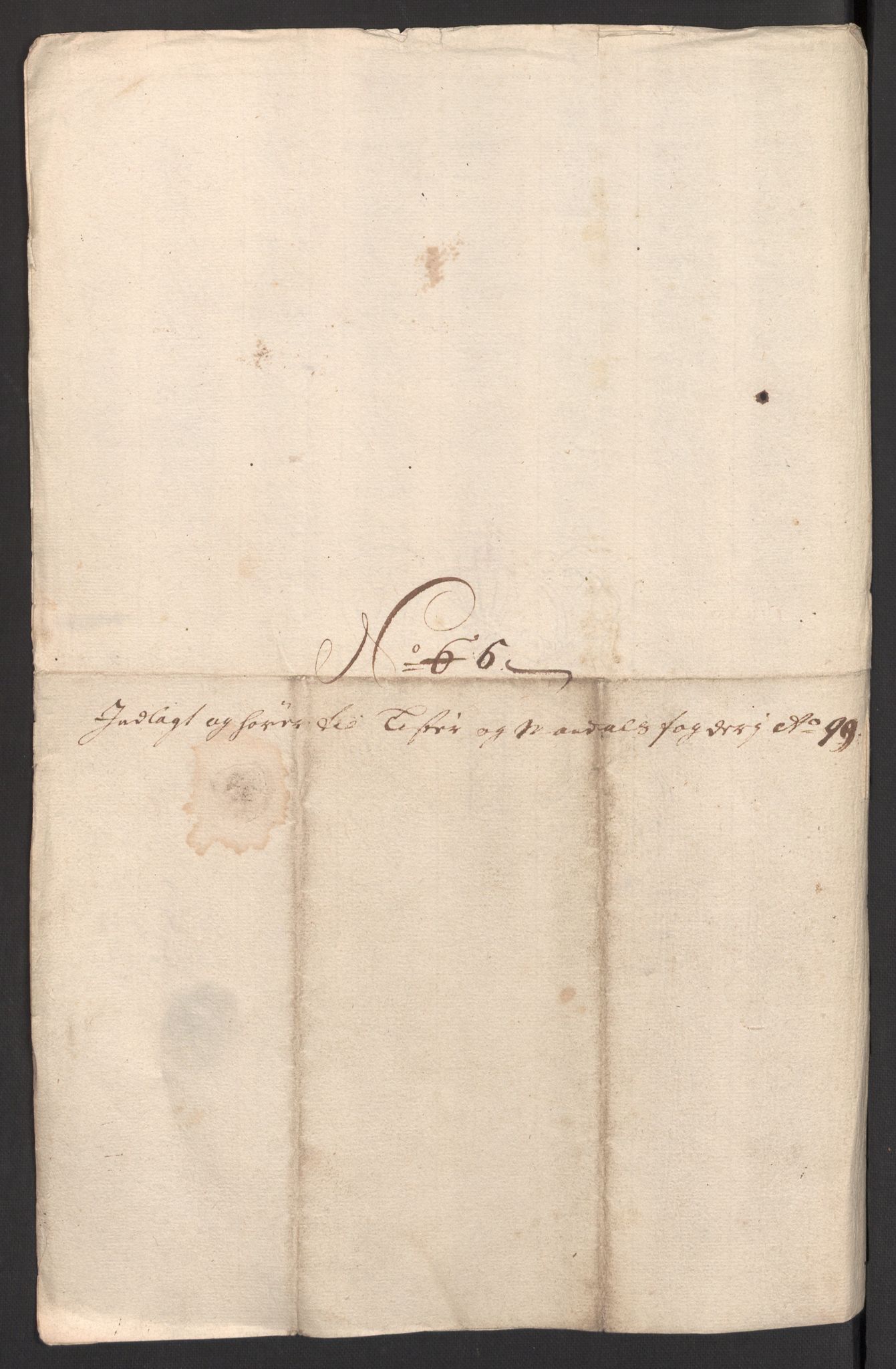 Rentekammeret inntil 1814, Reviderte regnskaper, Fogderegnskap, AV/RA-EA-4092/R43/L2547: Fogderegnskap Lista og Mandal, 1698-1699, p. 201