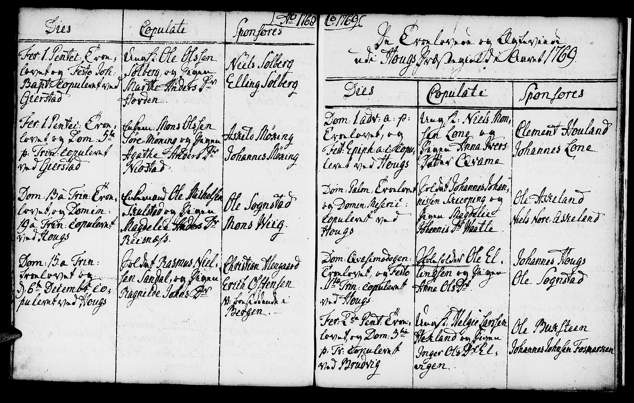 Haus sokneprestembete, SAB/A-75601/H/Haa: Parish register (official) no. A 8, 1754-1769, p. 180