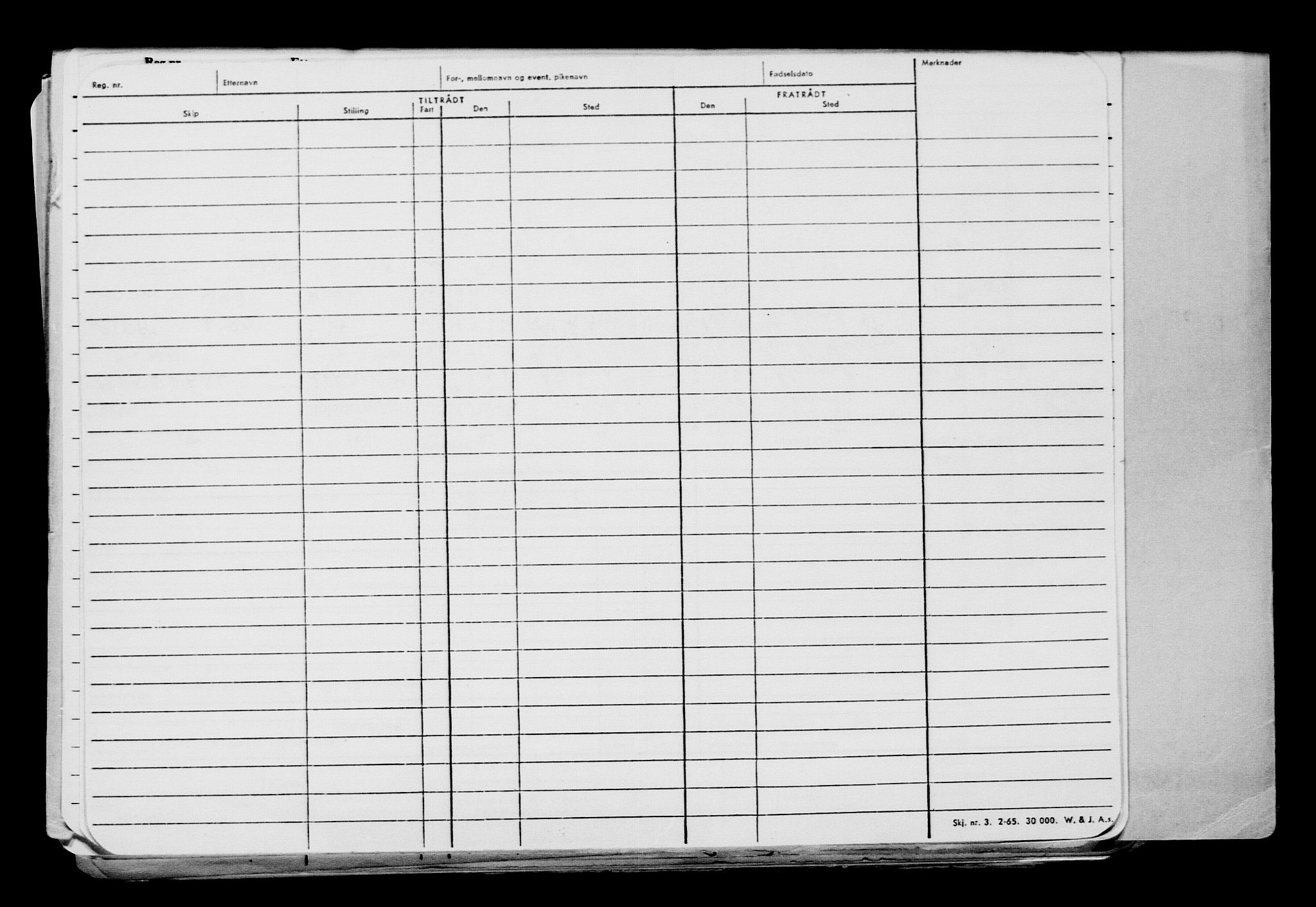 Direktoratet for sjømenn, AV/RA-S-3545/G/Gb/L0130: Hovedkort, 1915, p. 20