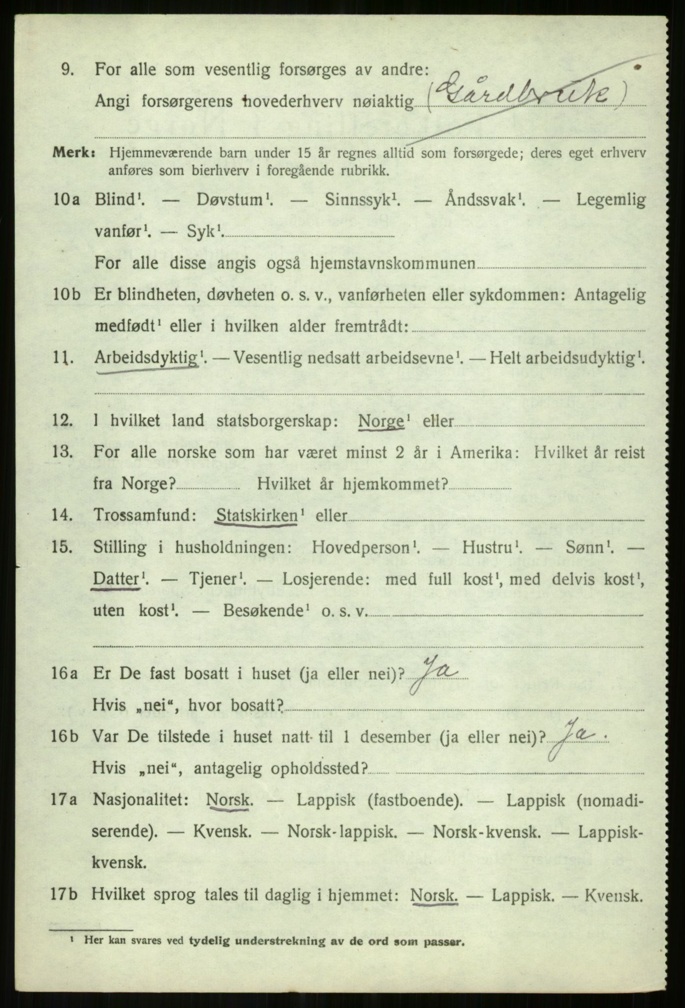 SATØ, 1920 census for Målselv, 1920, p. 8860