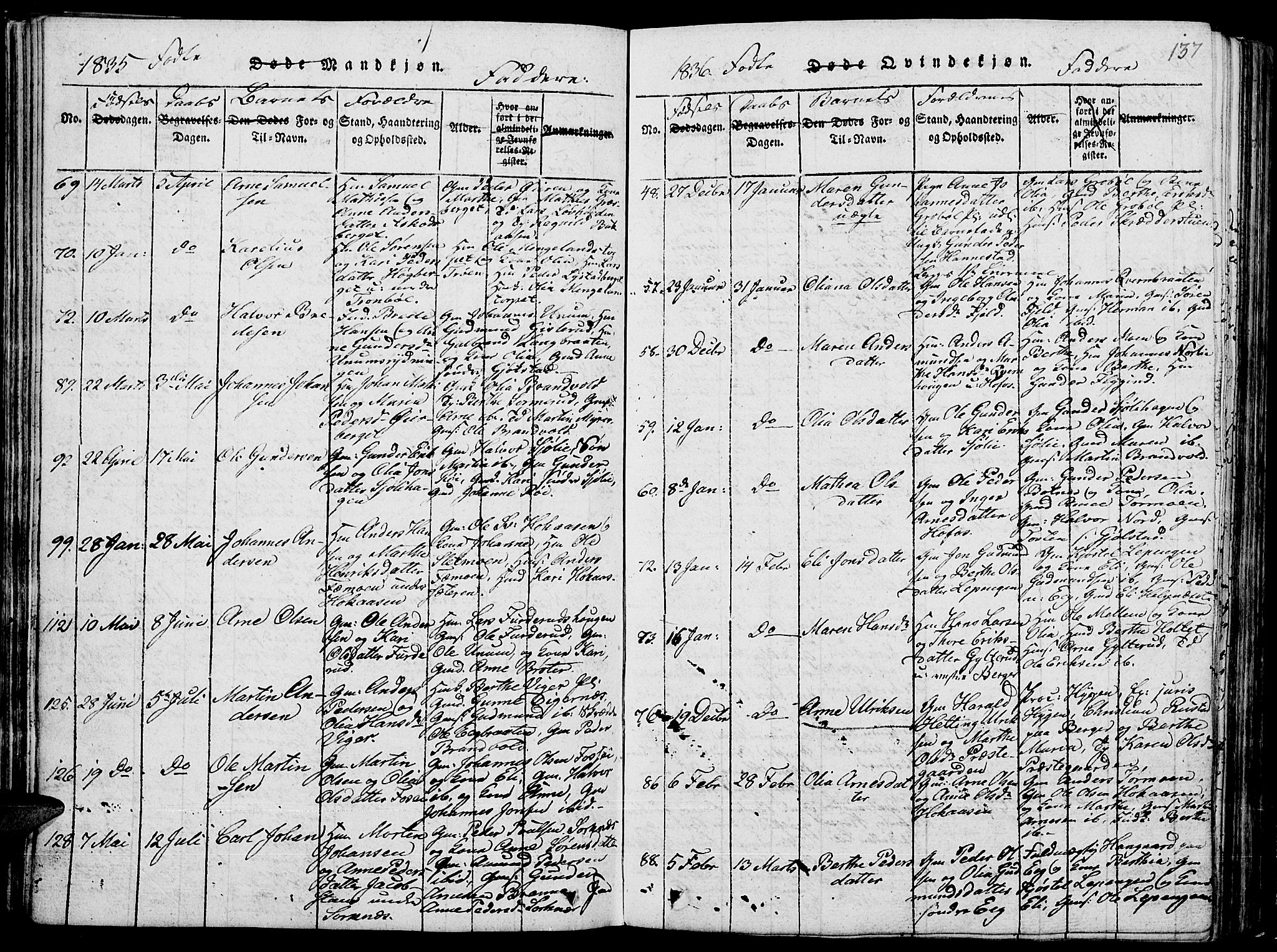 Grue prestekontor, AV/SAH-PREST-036/H/Ha/Hab/L0001: Parish register (copy) no. 1, 1814-1841, p. 137