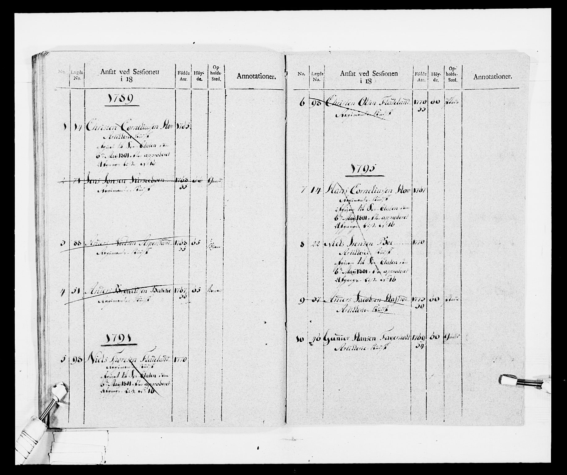 Generalitets- og kommissariatskollegiet, Det kongelige norske kommissariatskollegium, AV/RA-EA-5420/E/Eh/L0029: Sønnafjelske gevorbne infanteriregiment, 1785-1805, p. 332