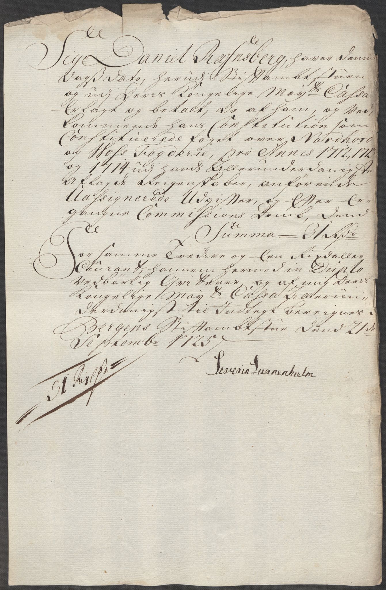 Rentekammeret inntil 1814, Reviderte regnskaper, Fogderegnskap, AV/RA-EA-4092/R51/L3197: Fogderegnskap Nordhordland og Voss, 1714, p. 16