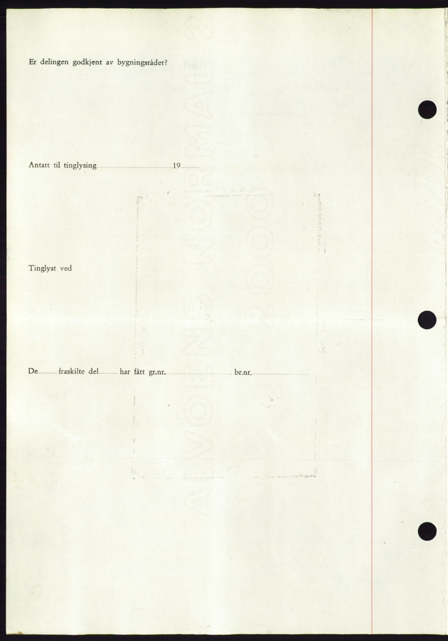 Søre Sunnmøre sorenskriveri, AV/SAT-A-4122/1/2/2C/L0085: Mortgage book no. 11A, 1949-1949, Diary no: : 1628/1949