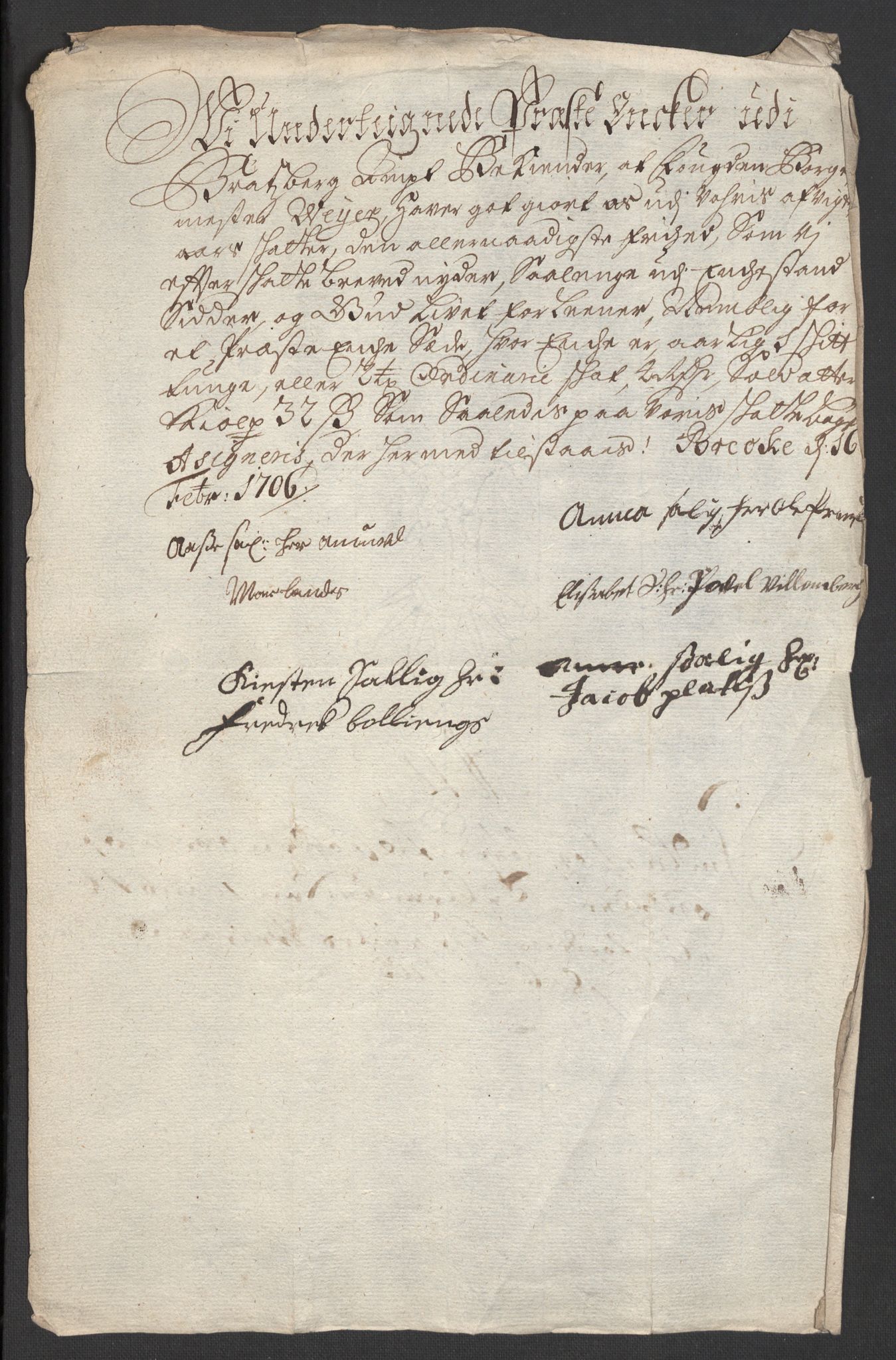 Rentekammeret inntil 1814, Reviderte regnskaper, Fogderegnskap, AV/RA-EA-4092/R36/L2114: Fogderegnskap Øvre og Nedre Telemark og Bamble, 1705, p. 162