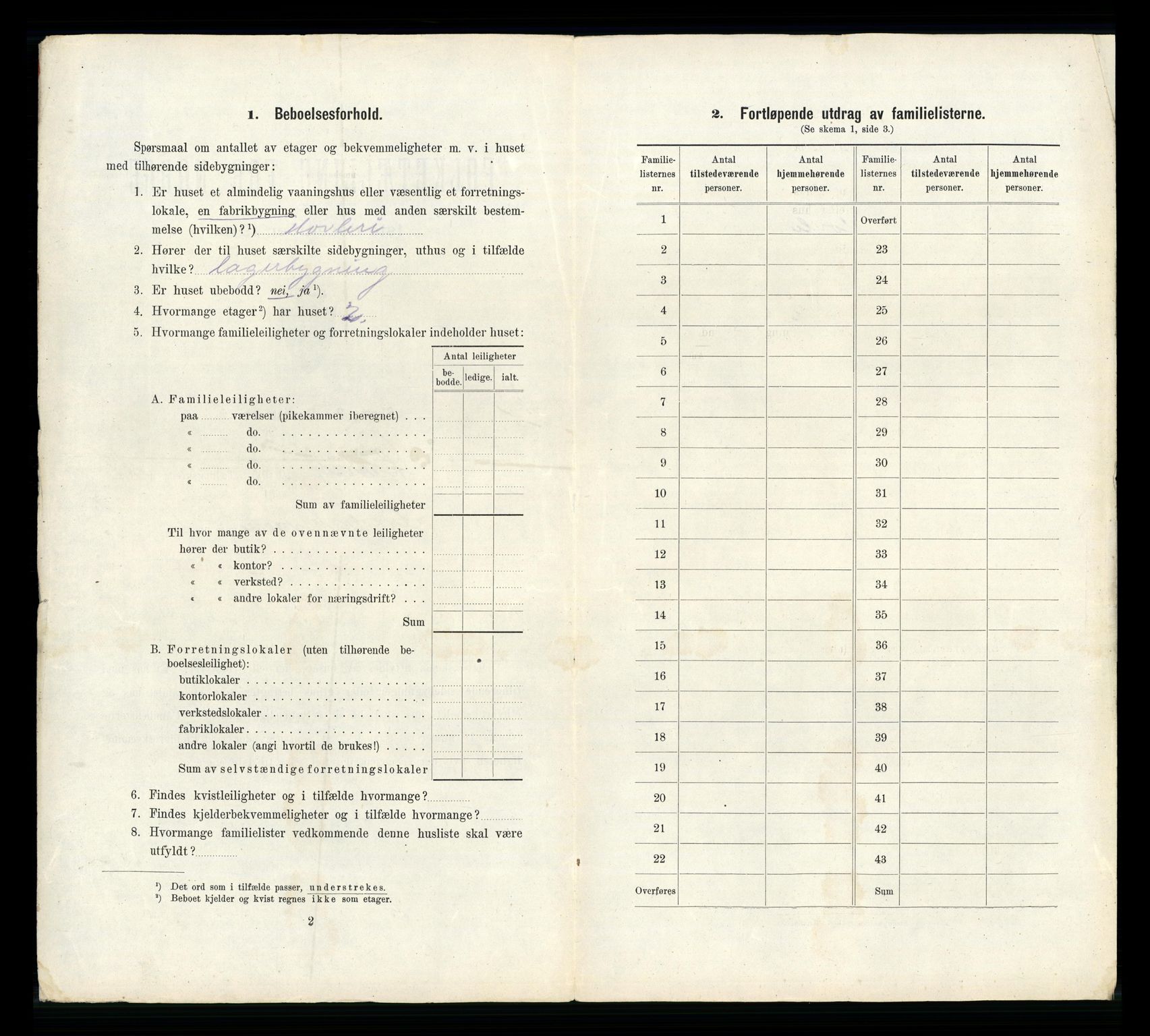 RA, 1910 census for Larvik, 1910, p. 5646