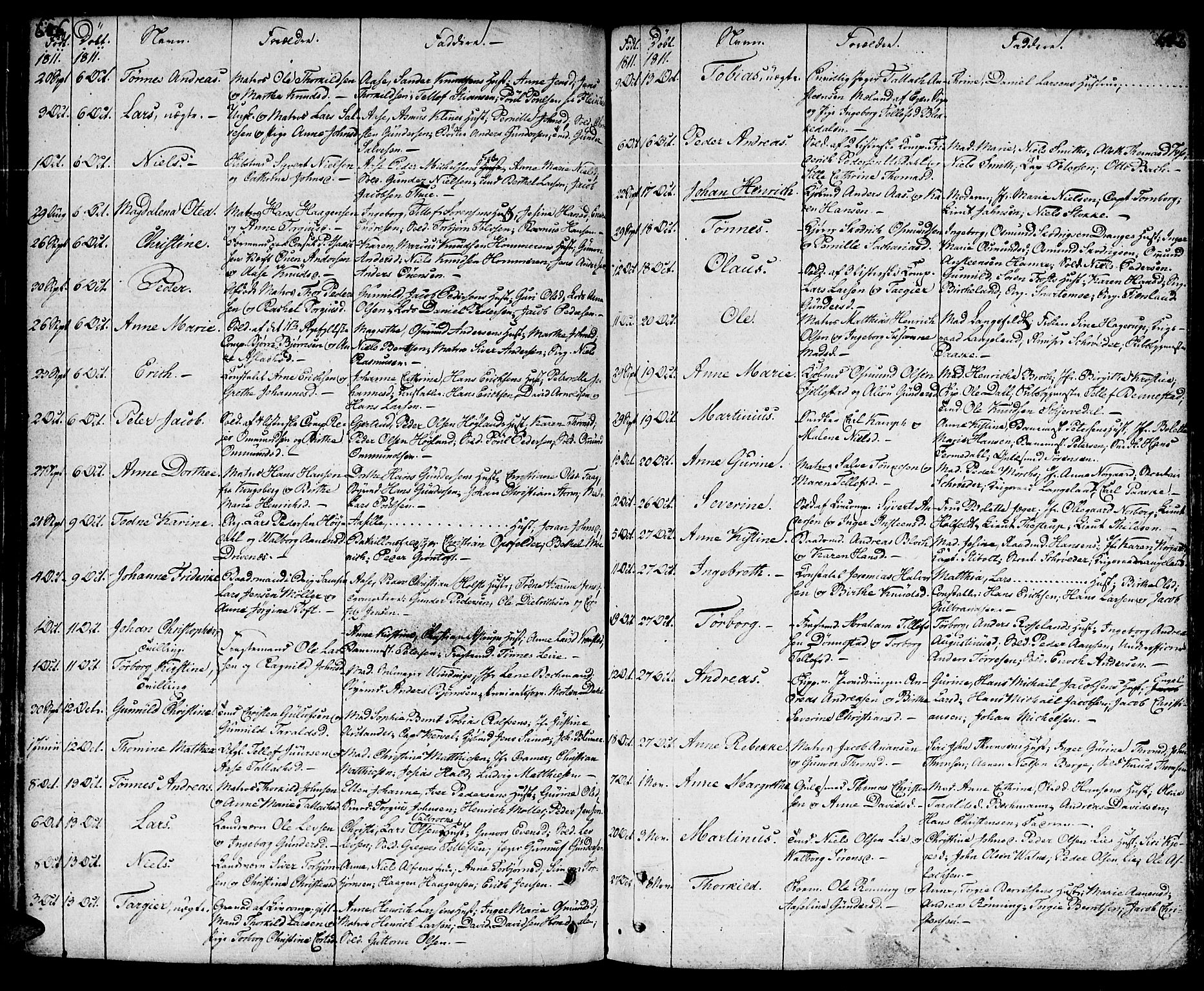 Kristiansand domprosti, SAK/1112-0006/F/Fa/L0003: Parish register (official) no. A 3, 1778-1818, p. 646-647