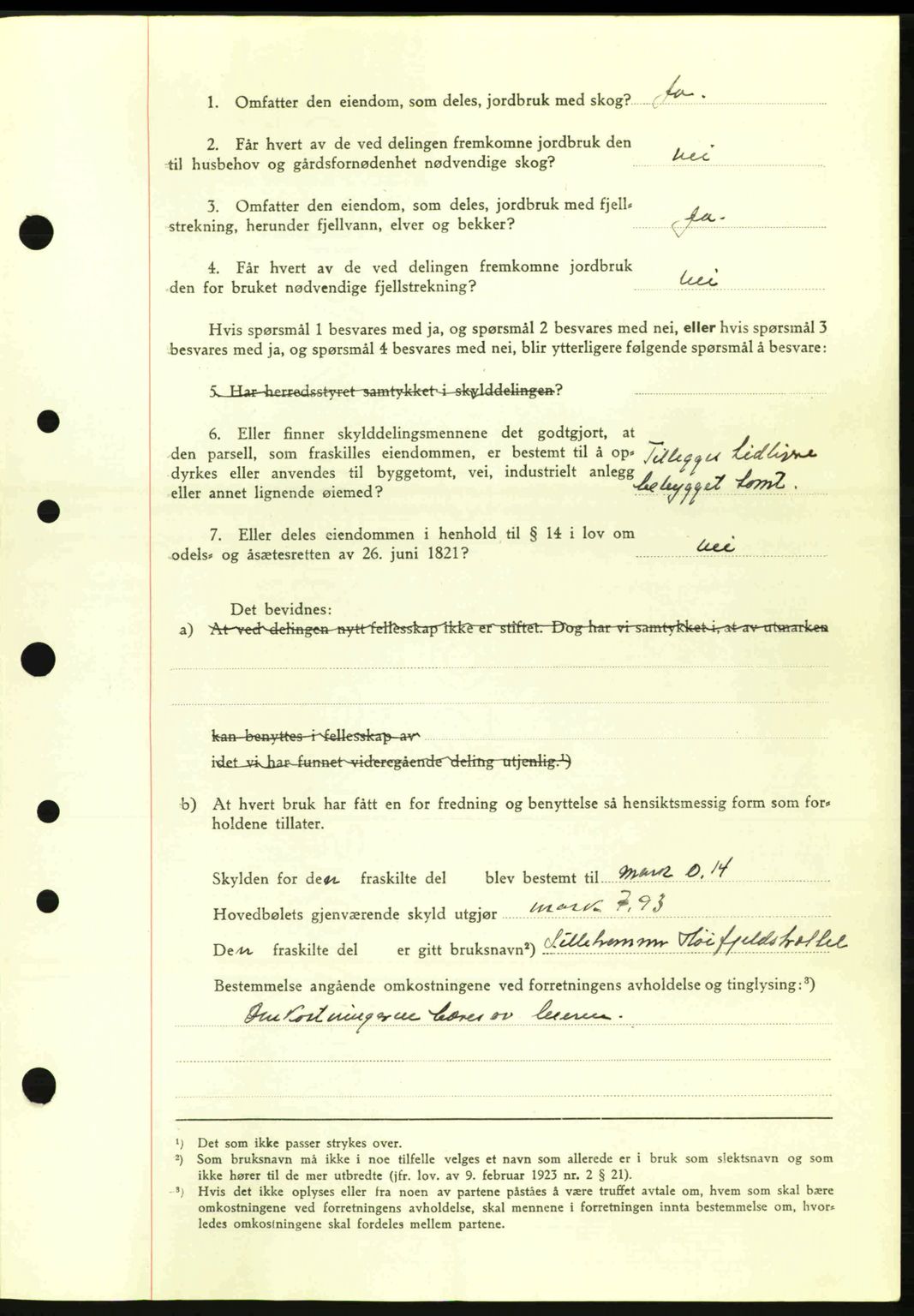 Sør-Gudbrandsdal tingrett, SAH/TING-004/H/Hb/Hbd/L0009: Mortgage book no. A9, 1941-1941, Diary no: : 1871/1941