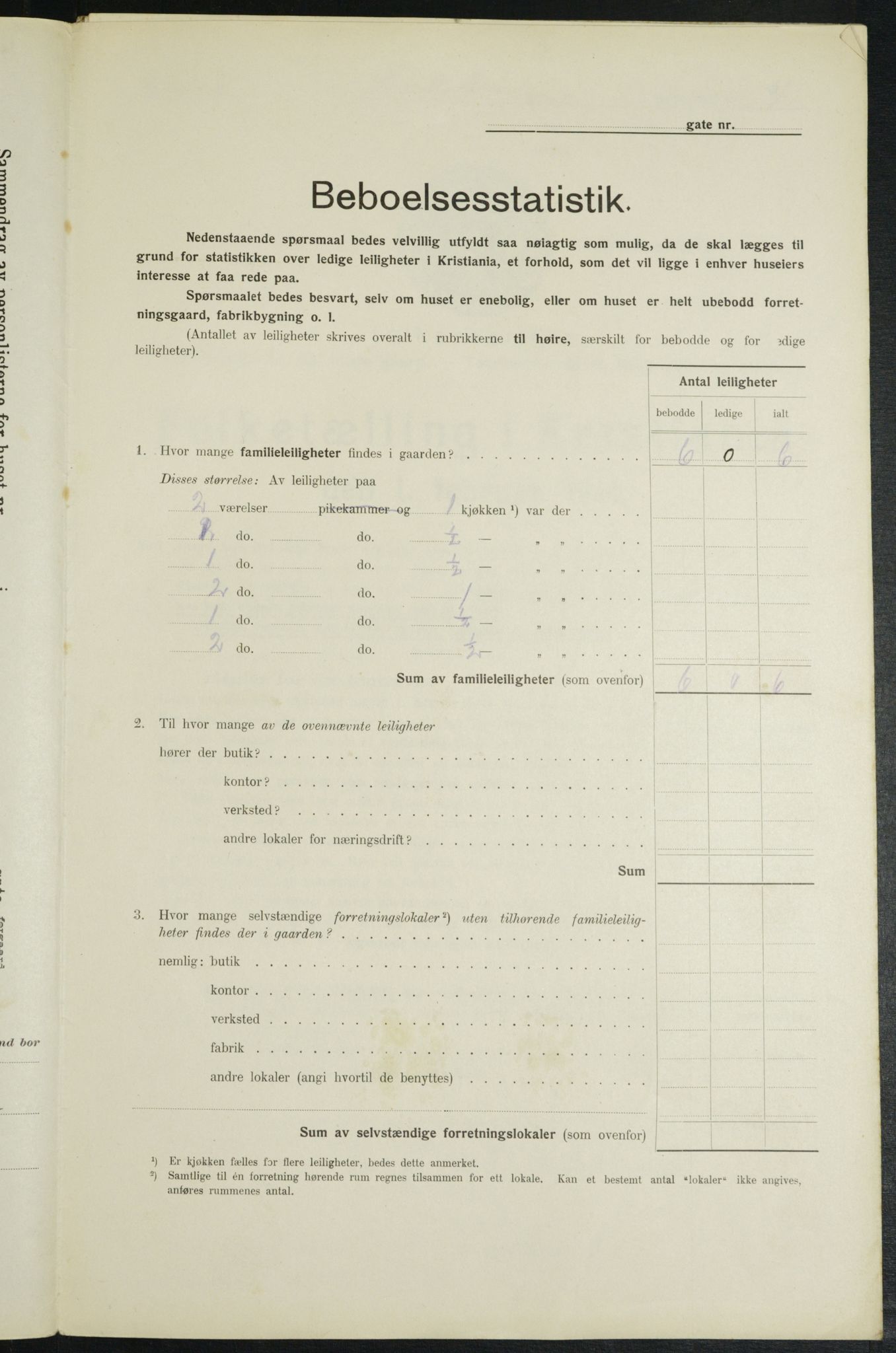 OBA, Municipal Census 1914 for Kristiania, 1914, p. 4942