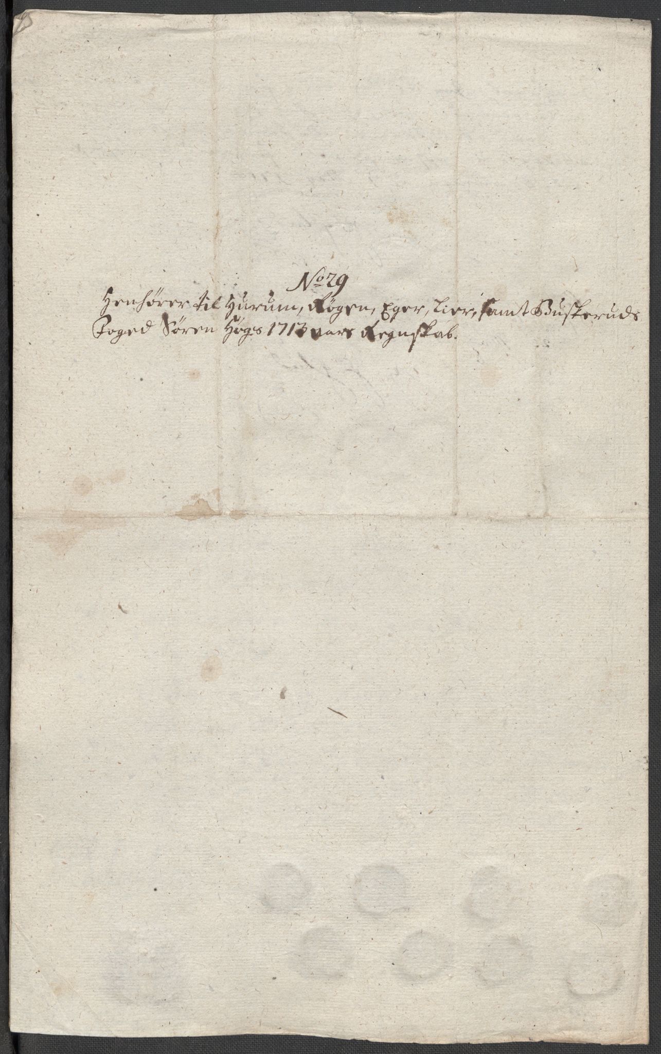 Rentekammeret inntil 1814, Reviderte regnskaper, Fogderegnskap, AV/RA-EA-4092/R31/L1708: Fogderegnskap Hurum, Røyken, Eiker, Lier og Buskerud, 1713, p. 374