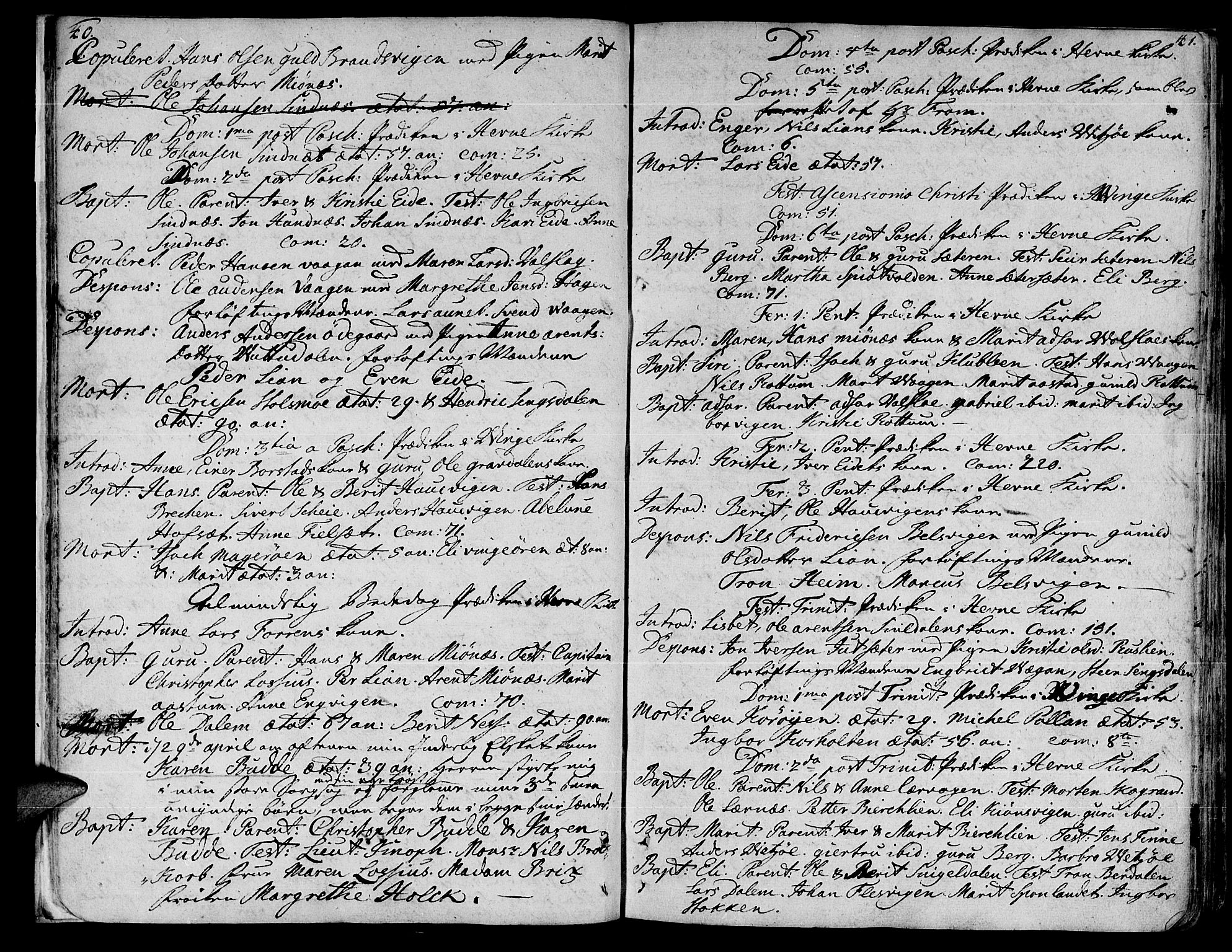 Ministerialprotokoller, klokkerbøker og fødselsregistre - Sør-Trøndelag, SAT/A-1456/630/L0489: Parish register (official) no. 630A02, 1757-1794, p. 40-41