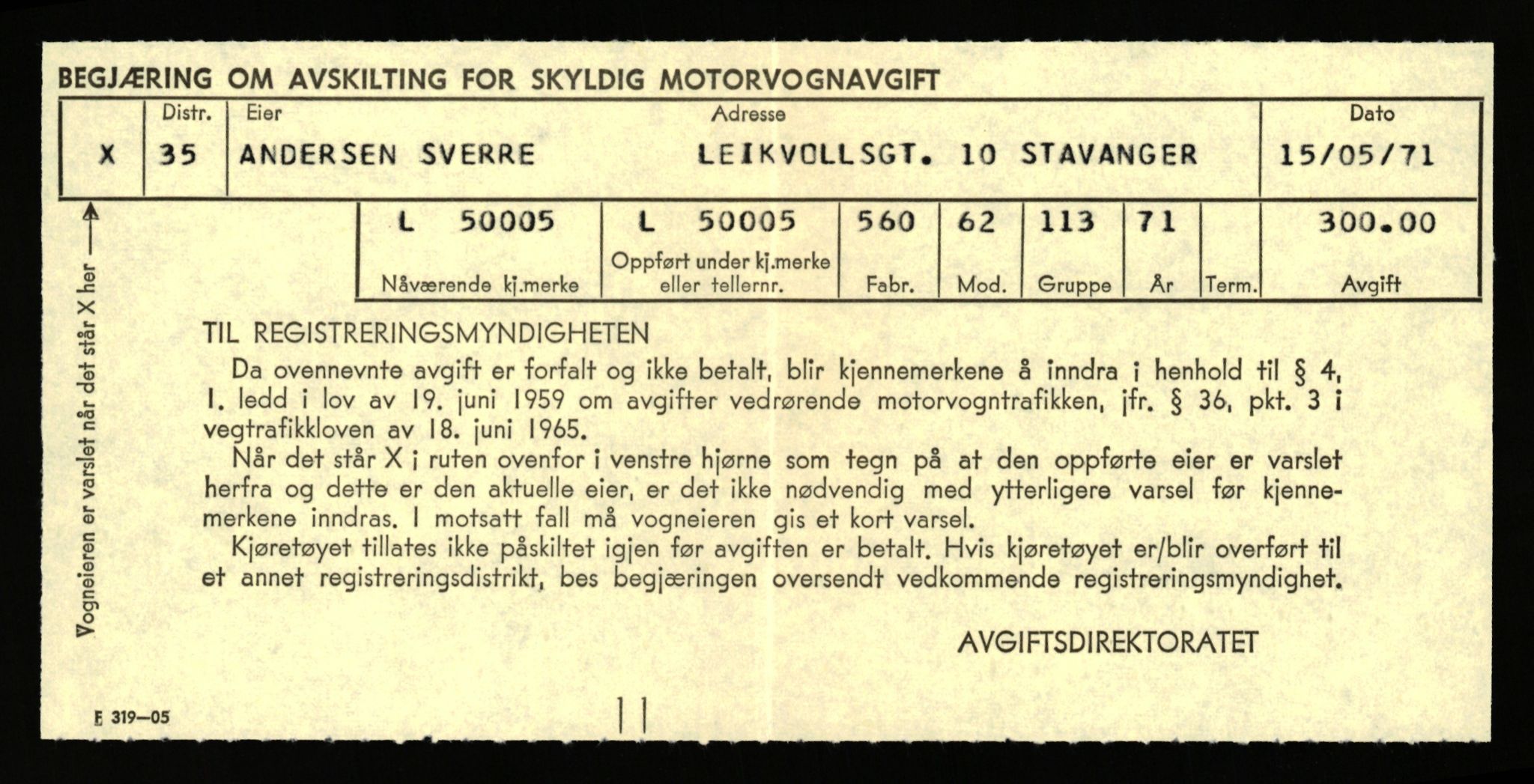 Stavanger trafikkstasjon, AV/SAST-A-101942/0/F/L0049: L-29900 - L-50599, 1930-1971, p. 347