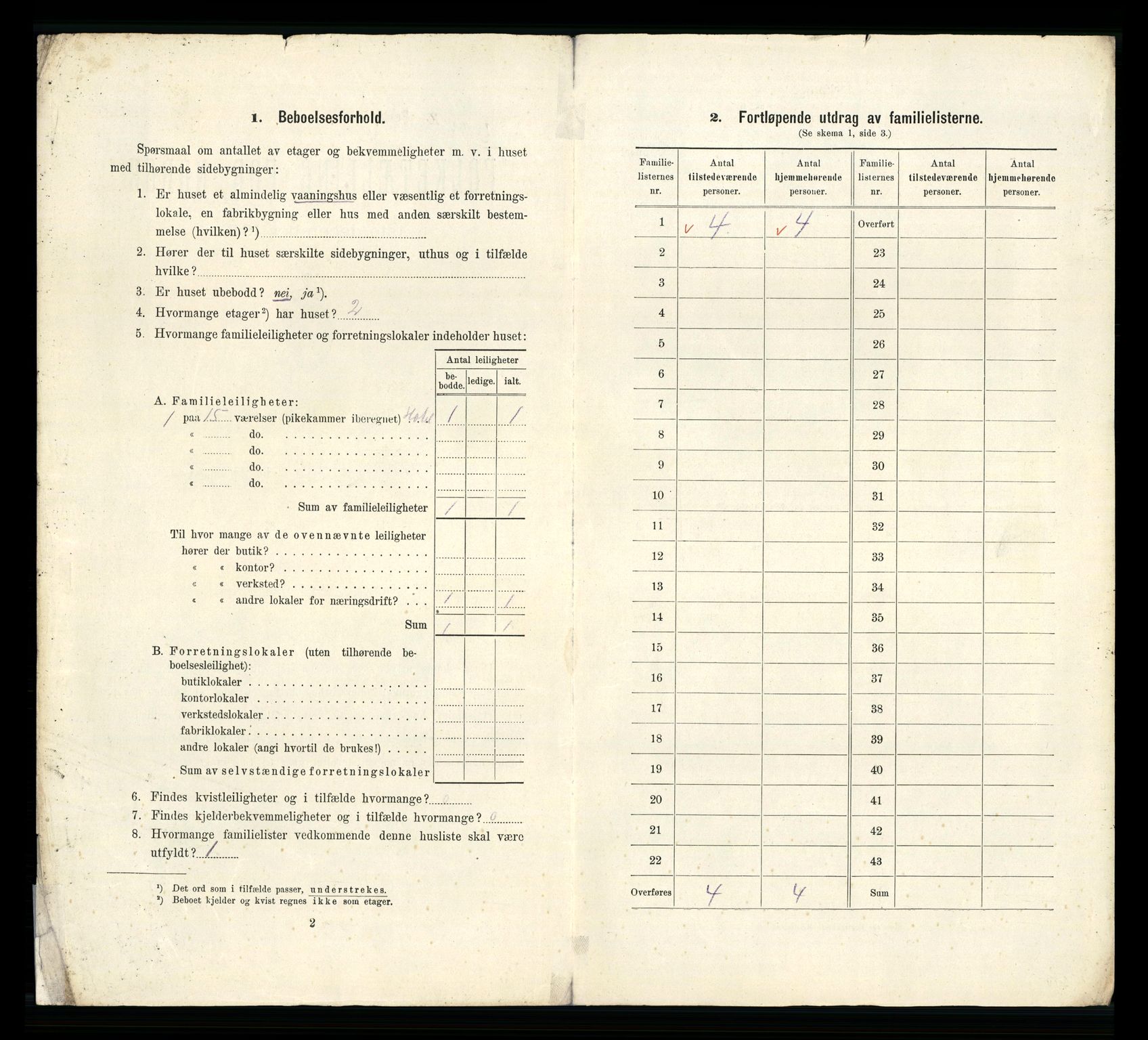 RA, 1910 census for Skien, 1910, p. 6661