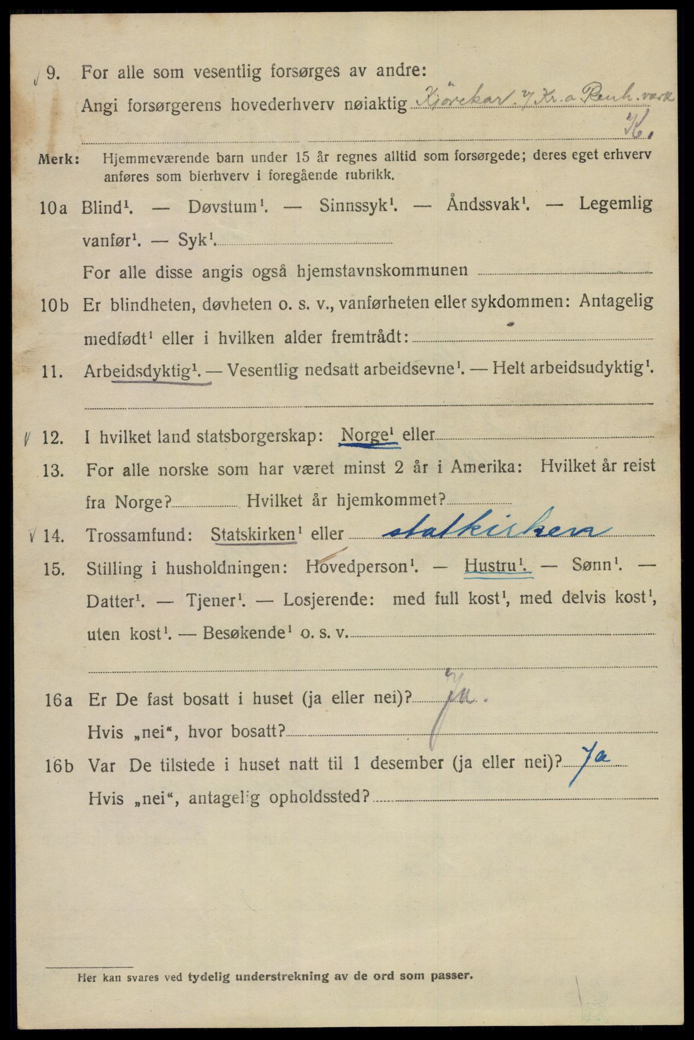 SAO, 1920 census for Kristiania, 1920, p. 147228