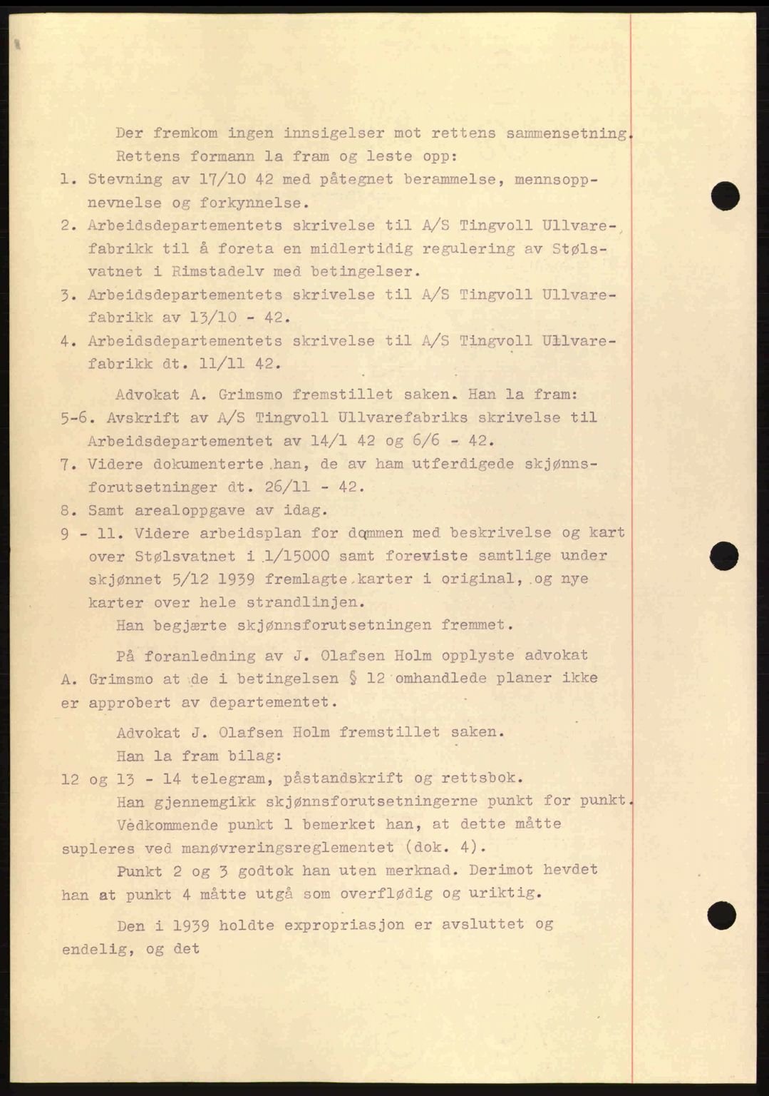 Nordmøre sorenskriveri, AV/SAT-A-4132/1/2/2Ca: Mortgage book no. B90, 1942-1943, Diary no: : 472/1943