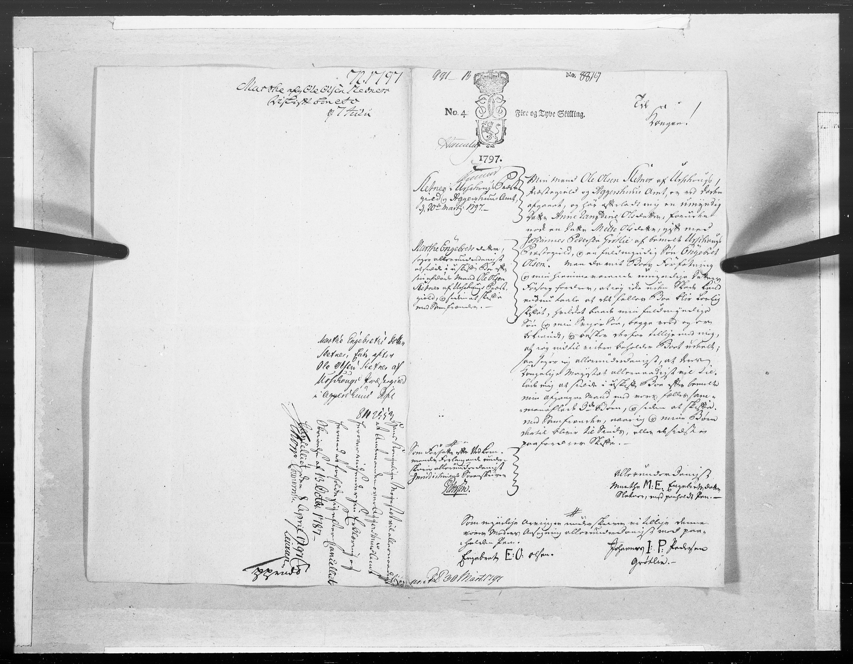 Danske Kanselli 1572-1799, AV/RA-EA-3023/F/Fc/Fcc/Fcca/L0310: Norske innlegg 1572-1799, 1797, p. 3