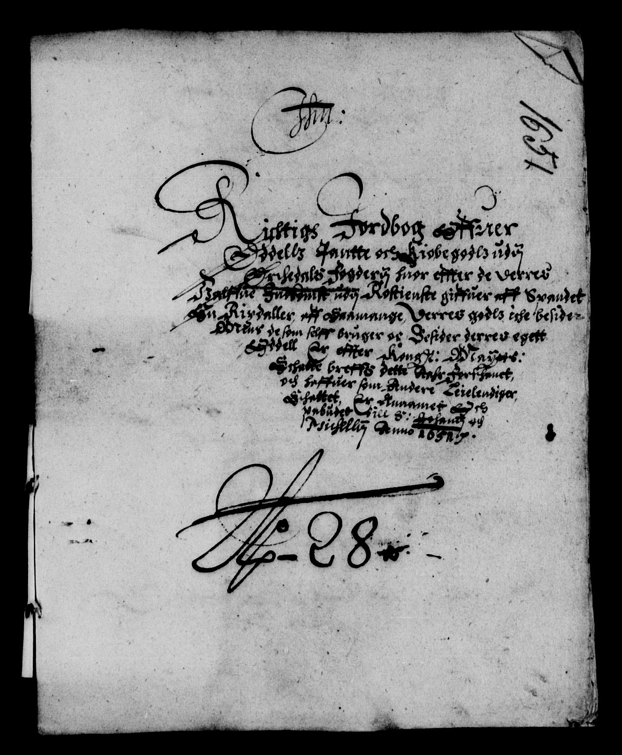 Rentekammeret inntil 1814, Reviderte regnskaper, Lensregnskaper, AV/RA-EA-5023/R/Rb/Rbw/L0106: Trondheim len, 1651-1652