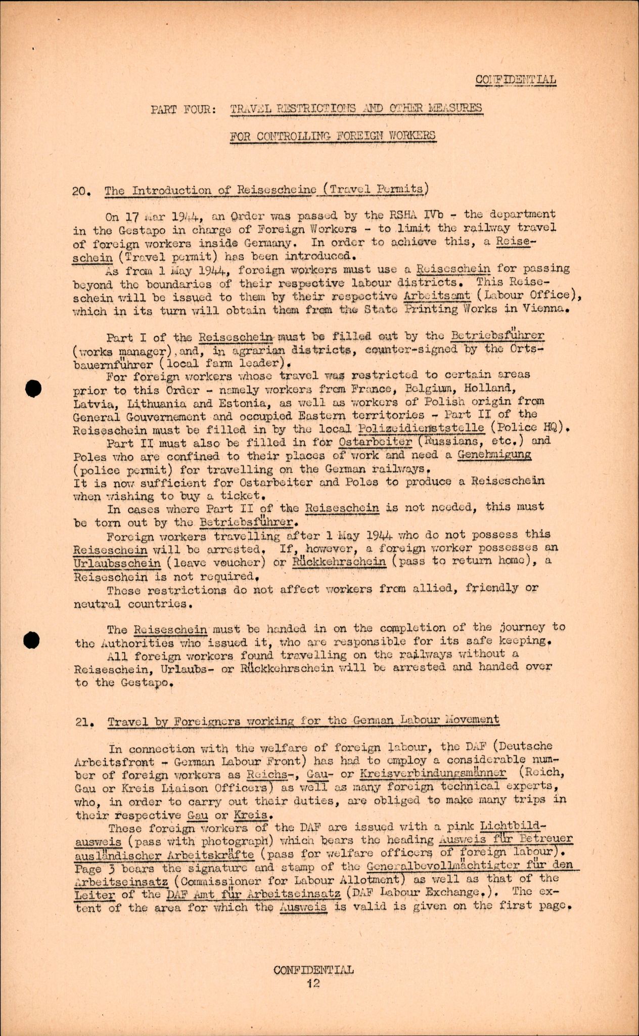 Forsvarets Overkommando. 2 kontor. Arkiv 11.4. Spredte tyske arkivsaker, AV/RA-RAFA-7031/D/Dar/Darc/L0016: FO.II, 1945, p. 236