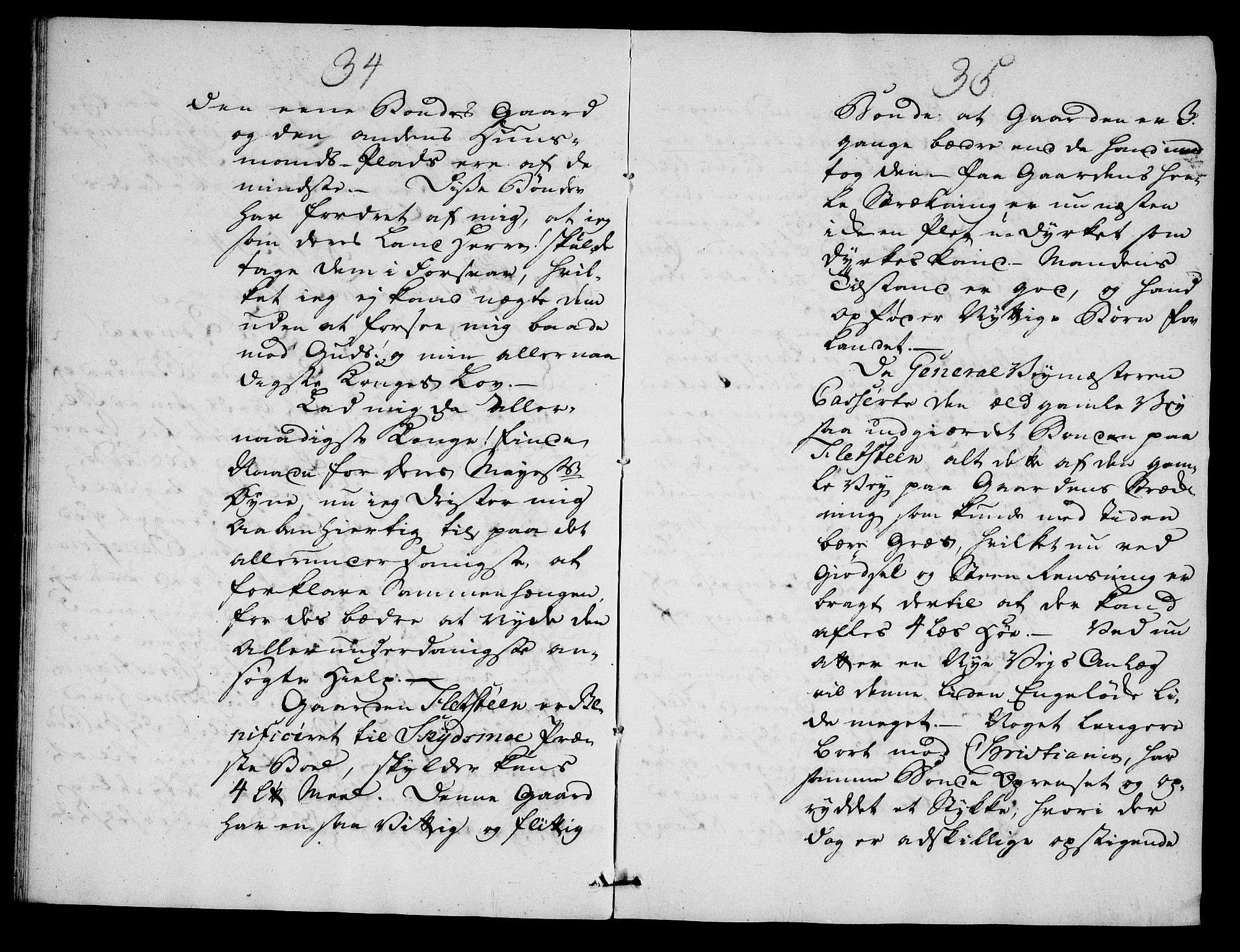 Danske Kanselli, Skapsaker, AV/RA-EA-4061/F/L0113: Skap 16, pakke 36-39, 1634-1778, p. 21