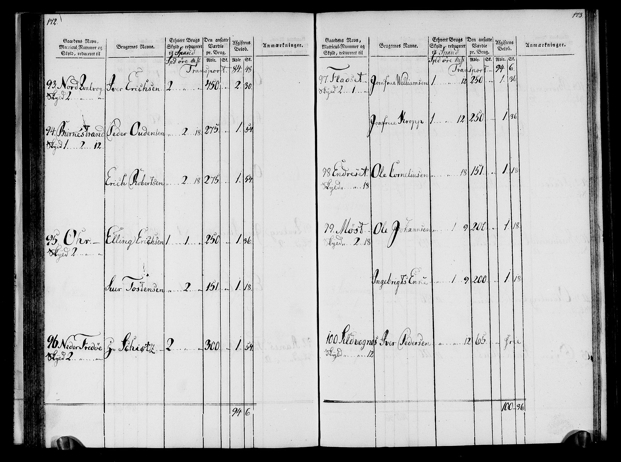 Rentekammeret inntil 1814, Realistisk ordnet avdeling, AV/RA-EA-4070/N/Ne/Nea/L0133: Nordmøre fogderi. Oppebørselsregister, 1803, p. 89