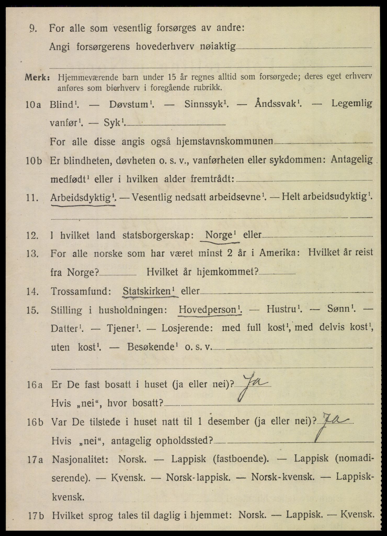 SAT, 1920 census for Herøy, 1920, p. 1303