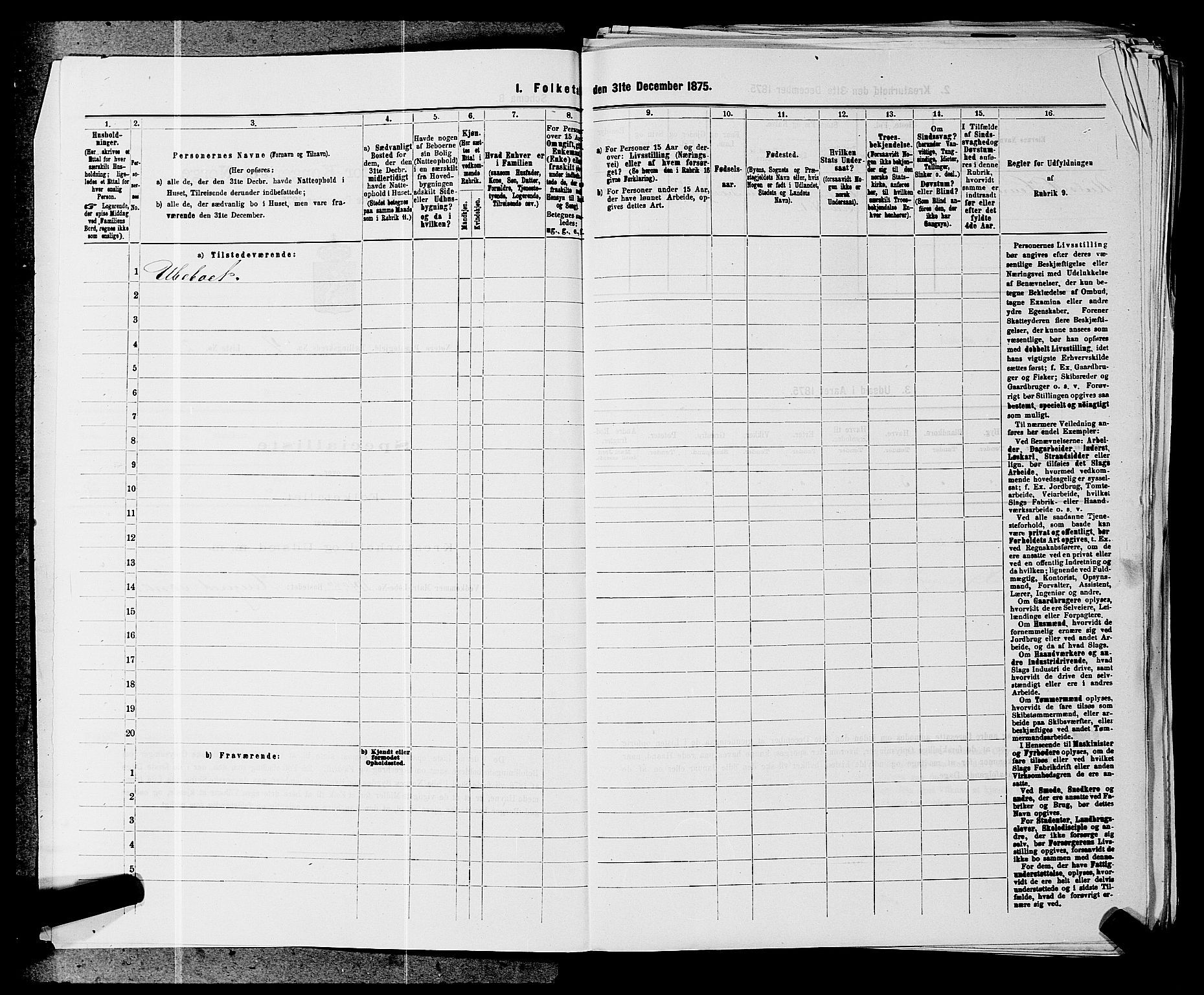 SAKO, 1875 census for 0722P Nøtterøy, 1875, p. 800