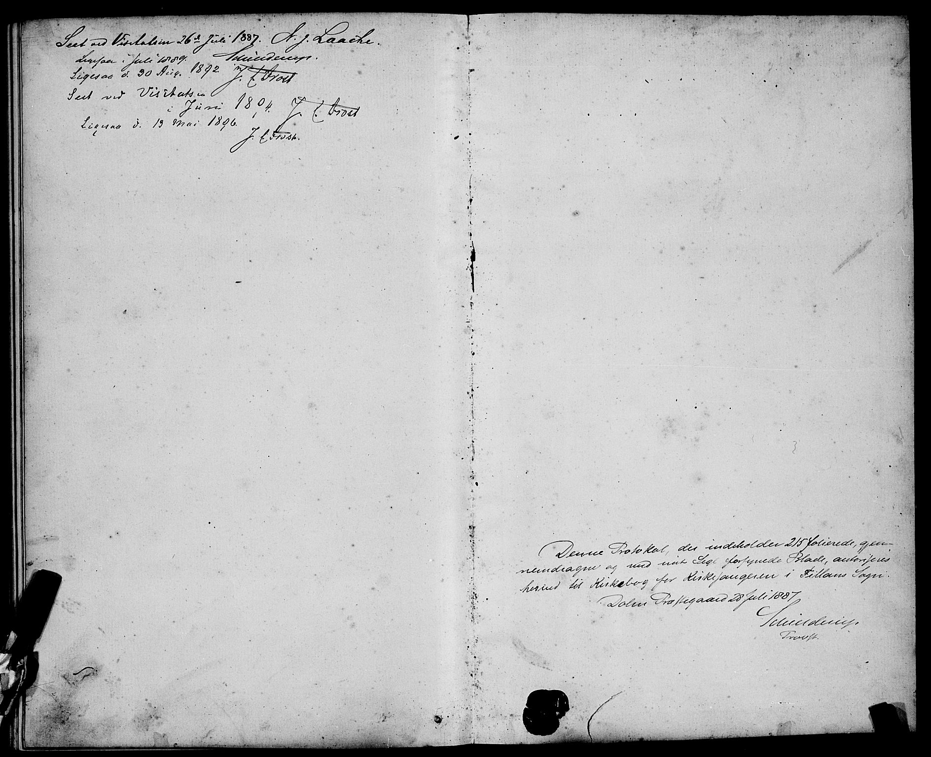 Ministerialprotokoller, klokkerbøker og fødselsregistre - Sør-Trøndelag, SAT/A-1456/637/L0562: Parish register (copy) no. 637C03, 1883-1898